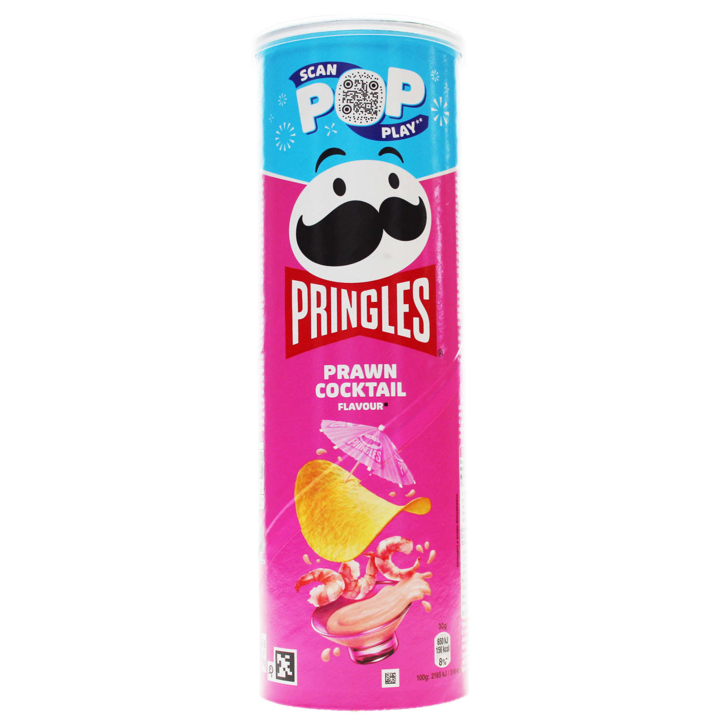 PRINGLES 165G PRAWN COCKTAIL