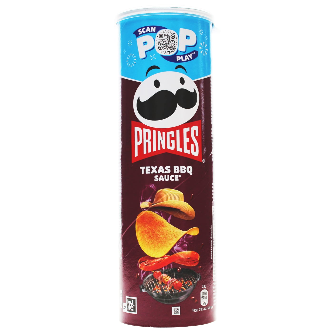 PRINGLES 165G TEXAS BBQ MIXED DESIGNS