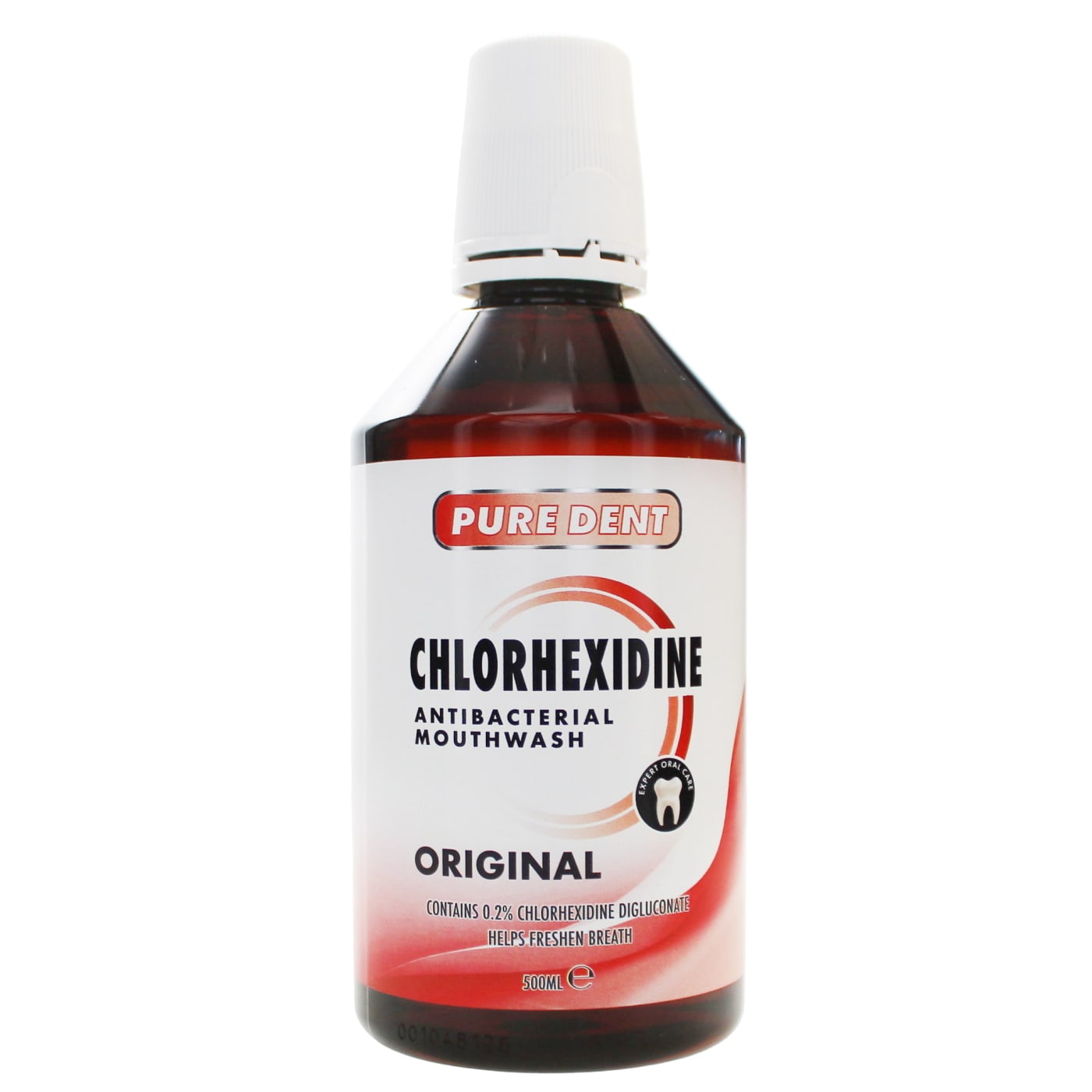 PUREDENT CHLORHEXIDINE MOUTHWASH WITH ALCOHOL 500ML