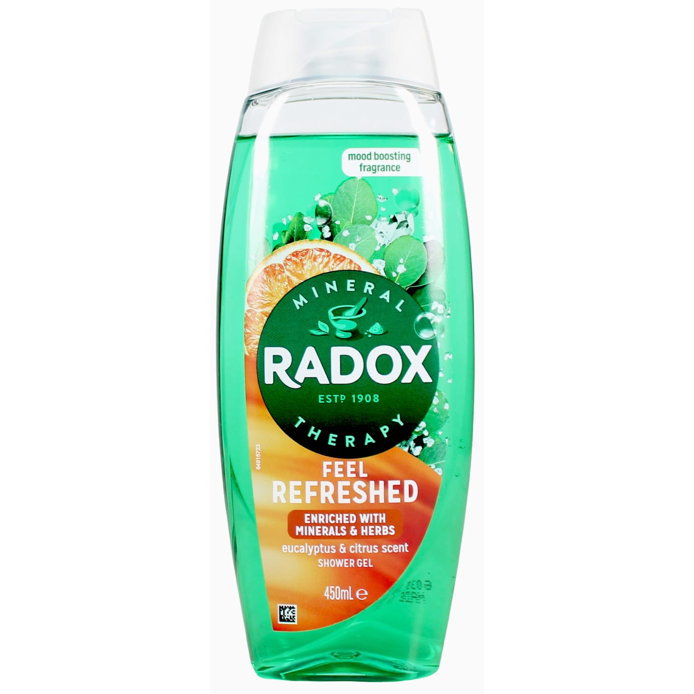 RADOX SHOWER GEL FEEL REFRESHED 450ML