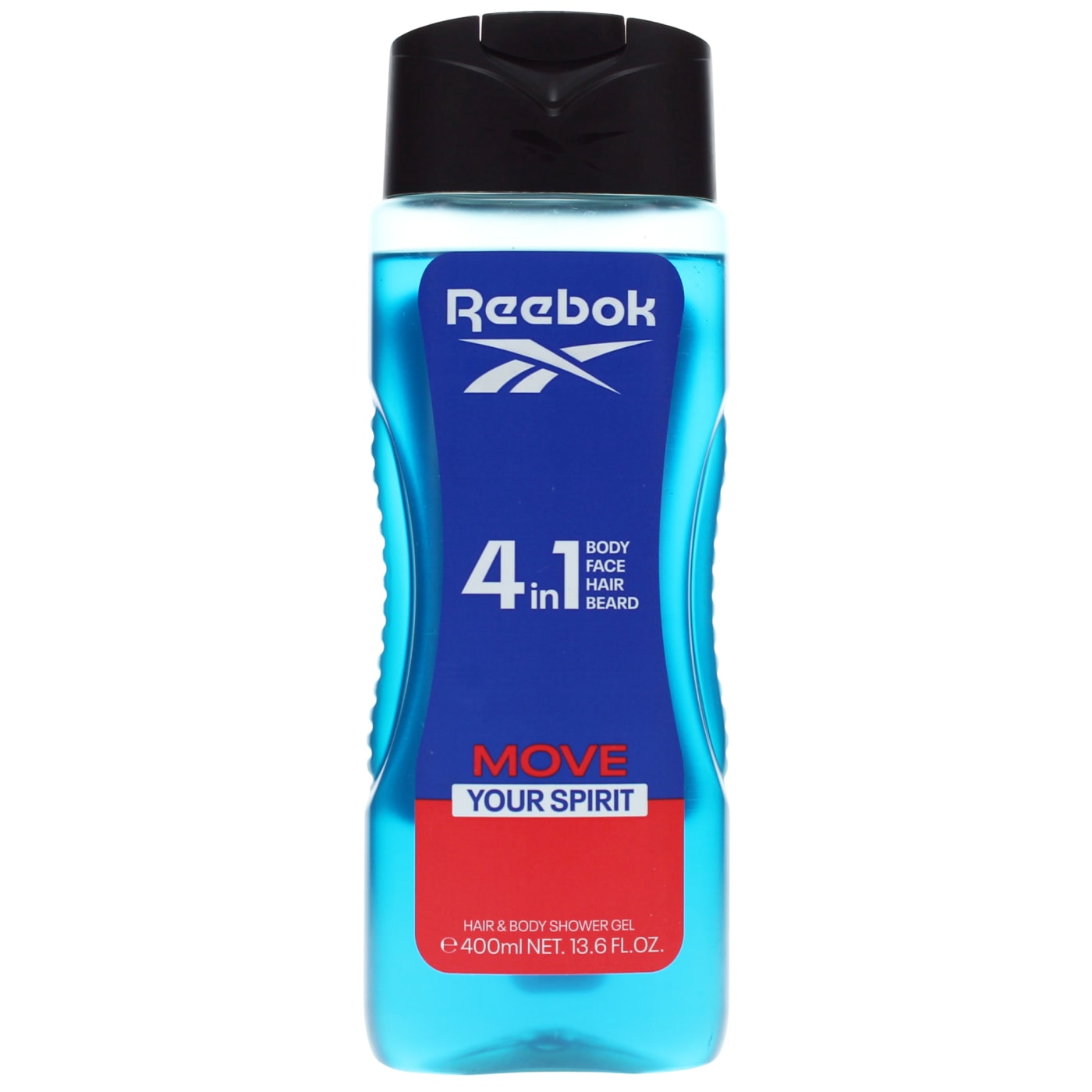 REEBOK MAN 4-IN-1 HAIR, BODY & SHOWER GEL MOVE YOUR SPIRIT 400ML