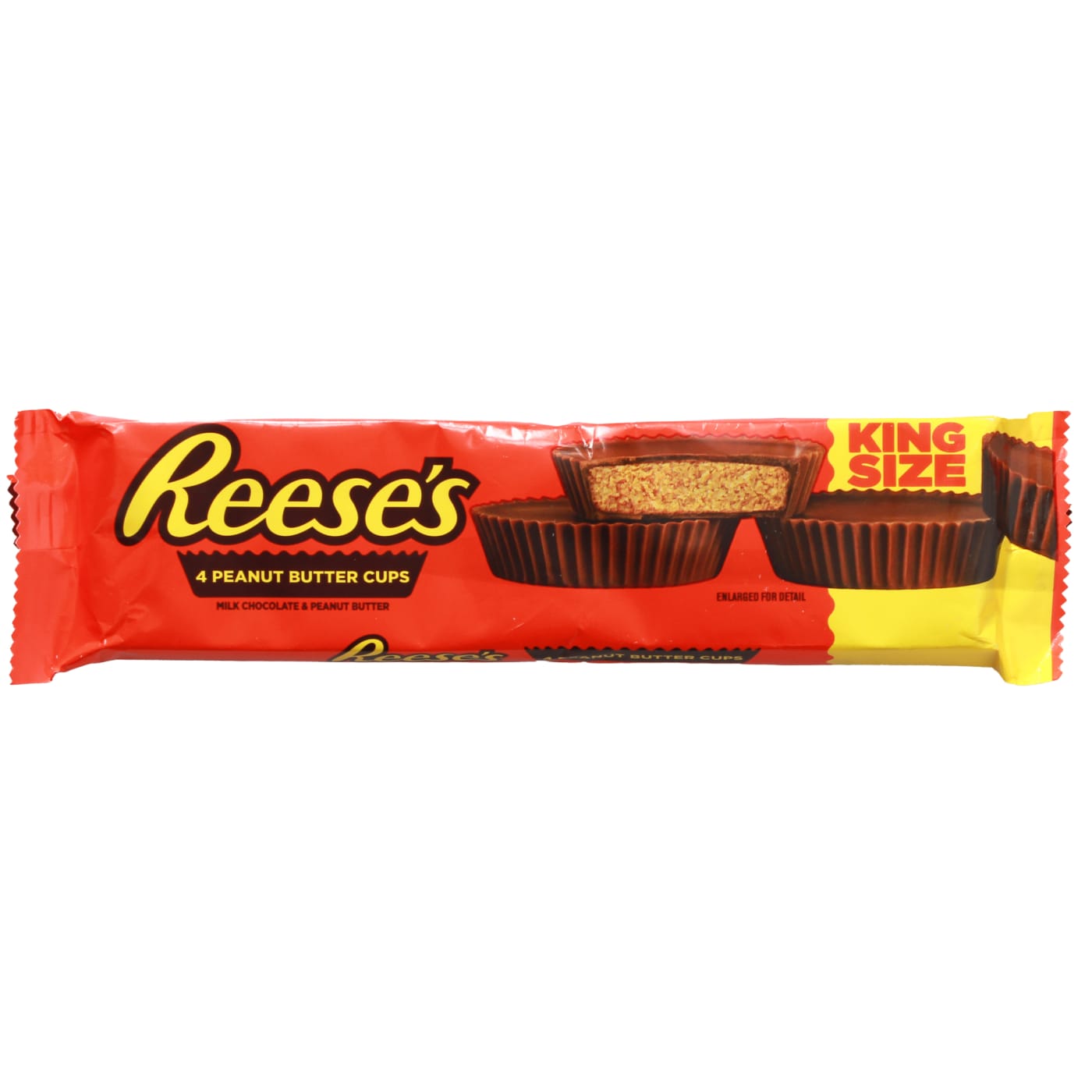 REESE'S 79G PEANUT BUTTER CUPS KING SIZE 4 PACK