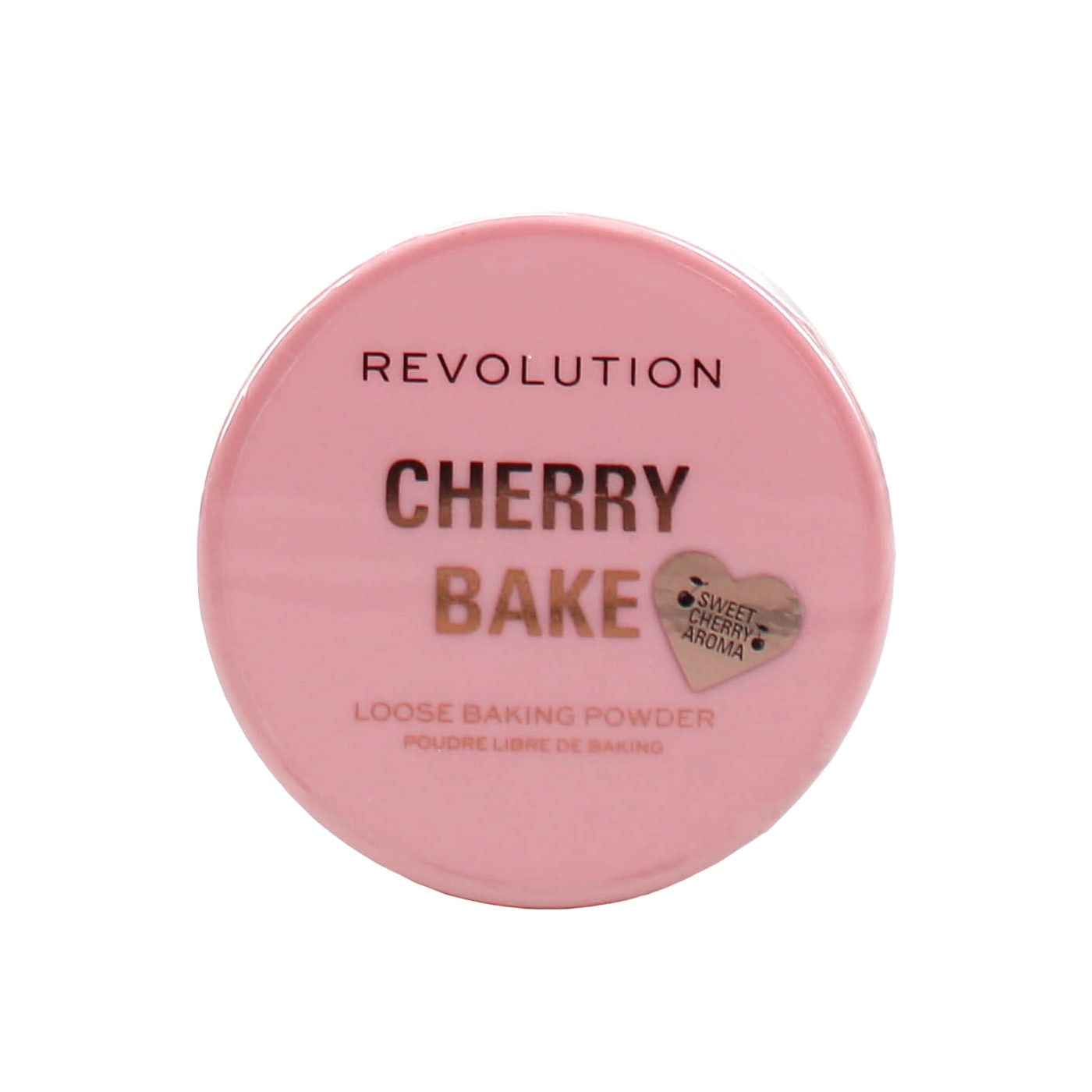 REVOLUTION LOOSE POWDER & PUFF CHERRY BAKE
