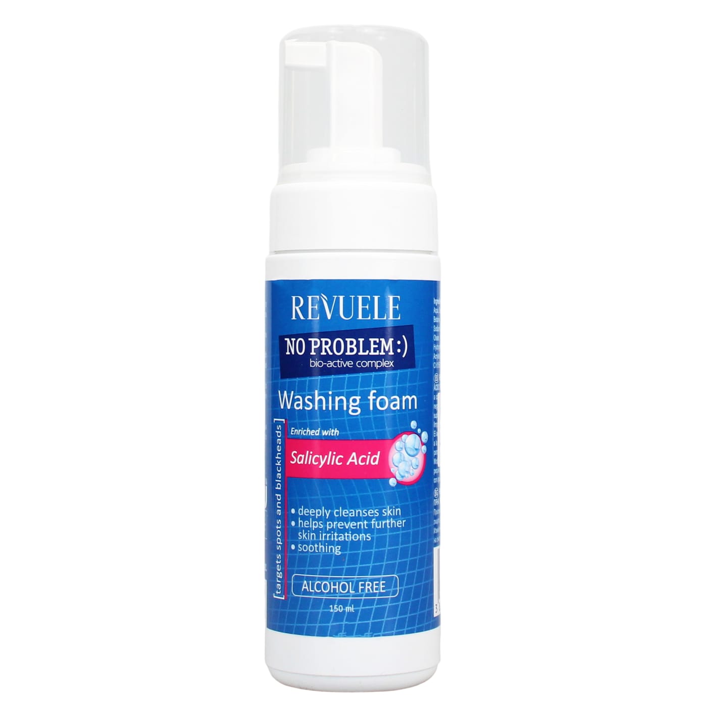 REVUELE PROBLEM WASHING FOAM ANTI-ACNE & PIMPLES WITH SALICYLIC ACID 150ML