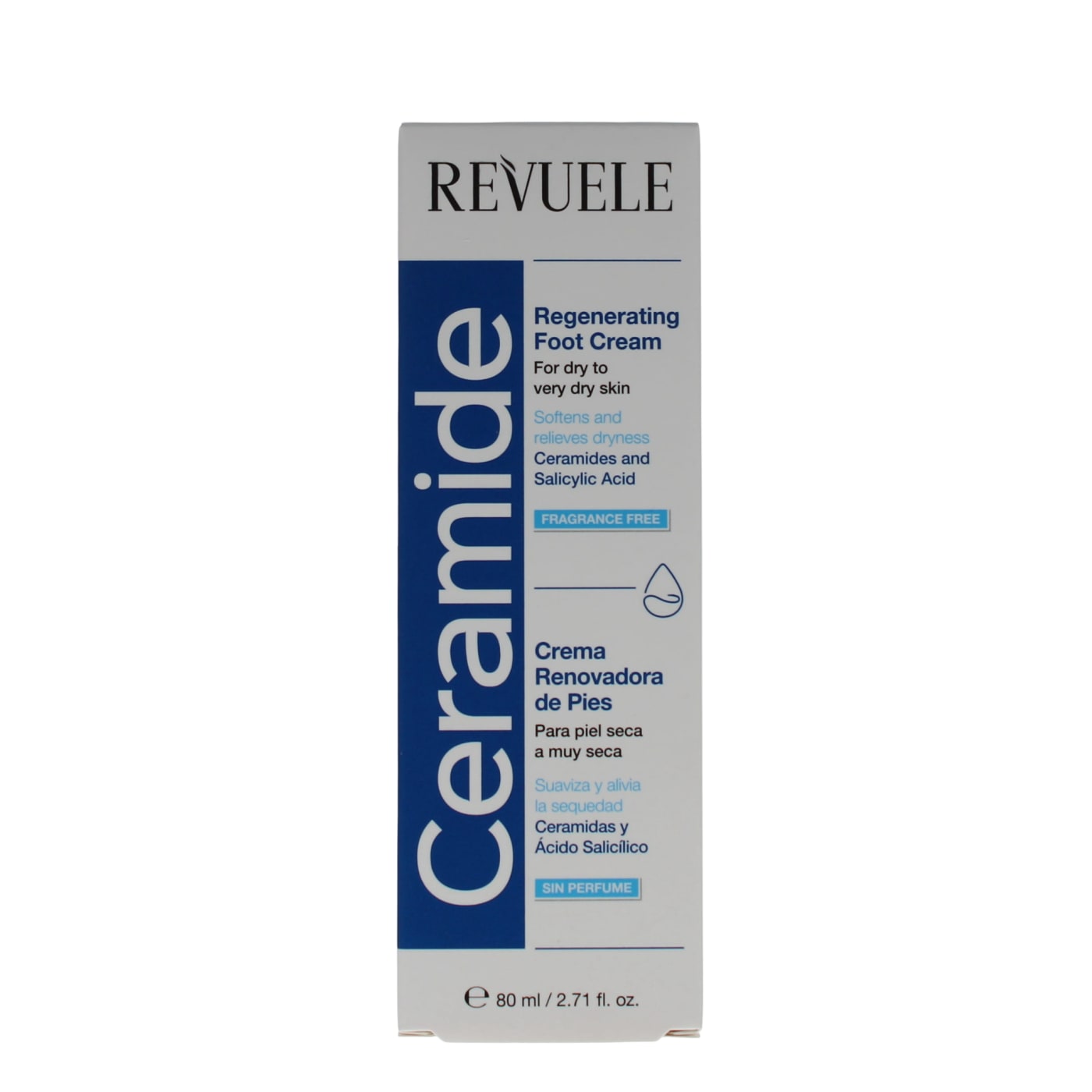 REVUELE CERAMIDE REGENERATING FOOT CREAM 80ML
