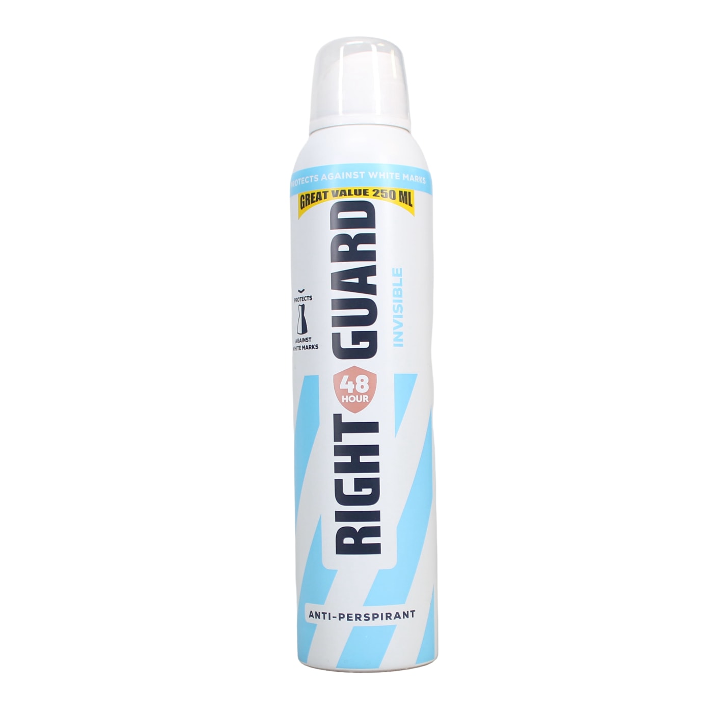 RIGHT GUARD ANTI-PERSPIRANT DEODRANT SPRAY WOMEN INVISIBLE 48 HOURS 250ML
