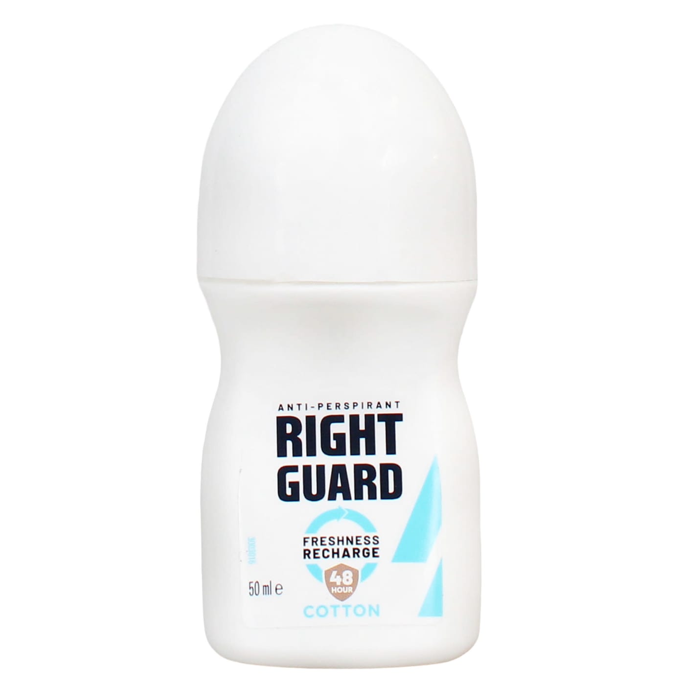RIGHT GUARD ROLL ON ANTI-PERSPIRANT COTTON FOR WOMEN 50ML