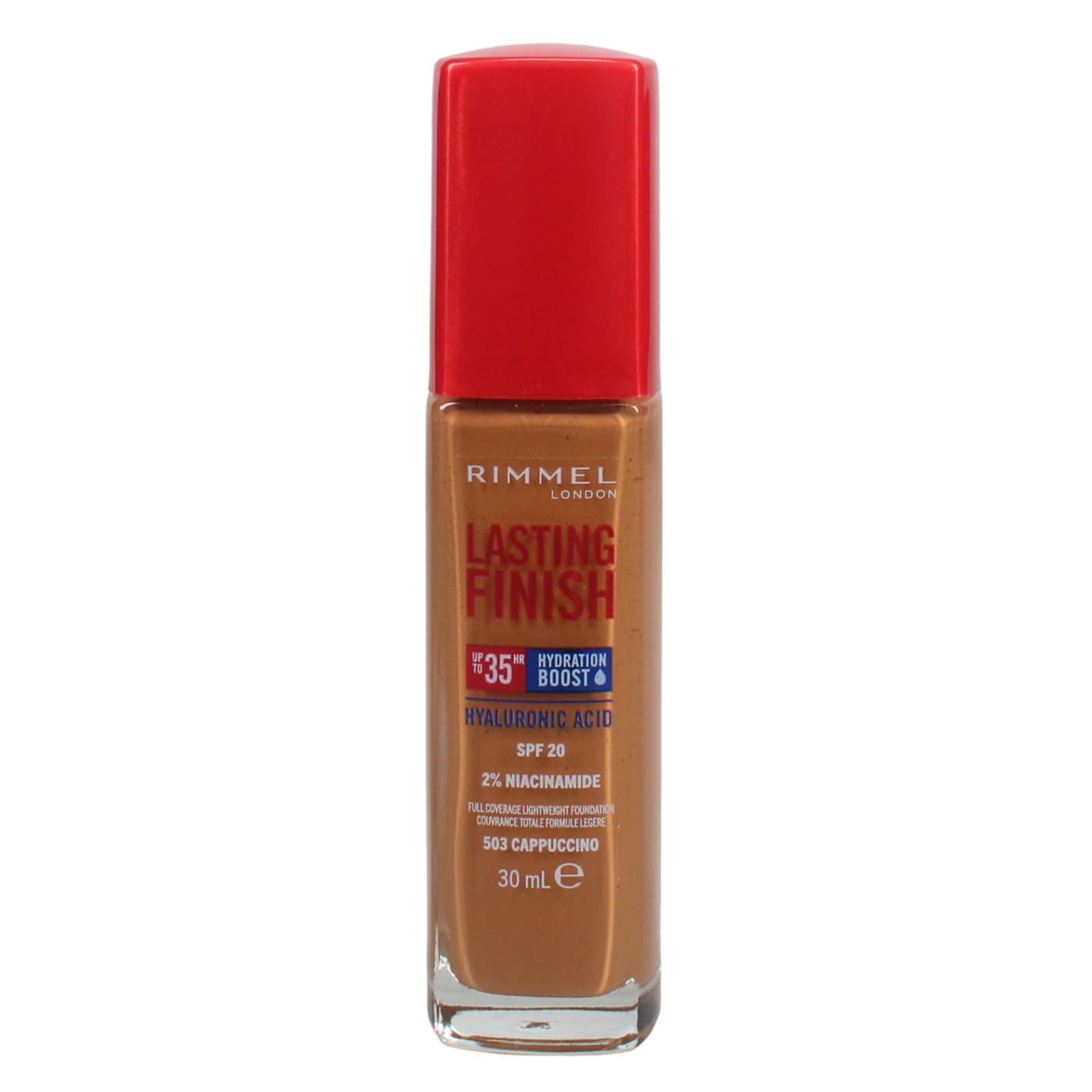 RIMMEL LASTING FINISH FOUNDATION CAPPUCCINO 503 30ML