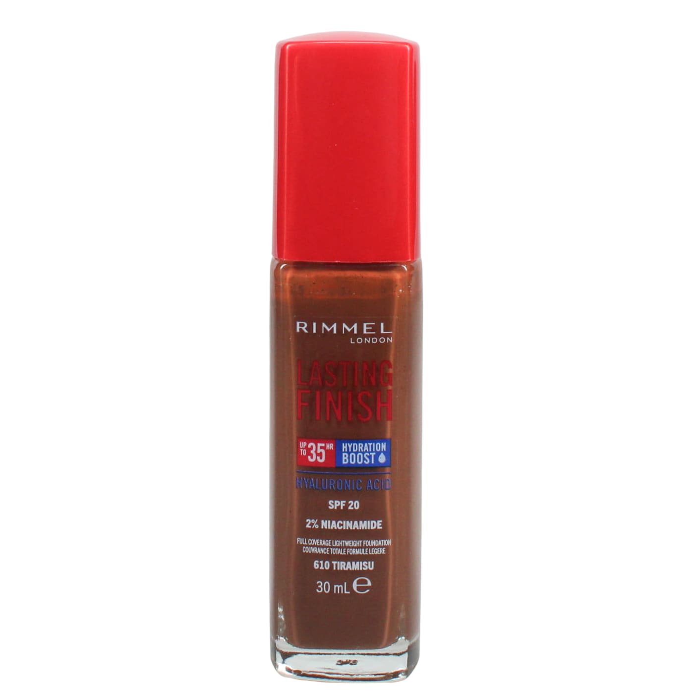 RIMMEL LASTING FINISH FOUNDATION TIRAMISU 610 30ML