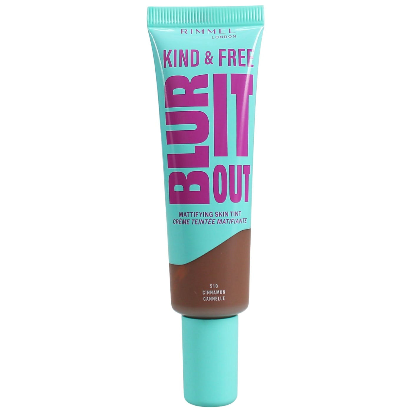 RIMMEL KIND & FREE BLUR IT OUT MATTIFYING SKIN TINT CINNAMON CANNELLE 510 30ML