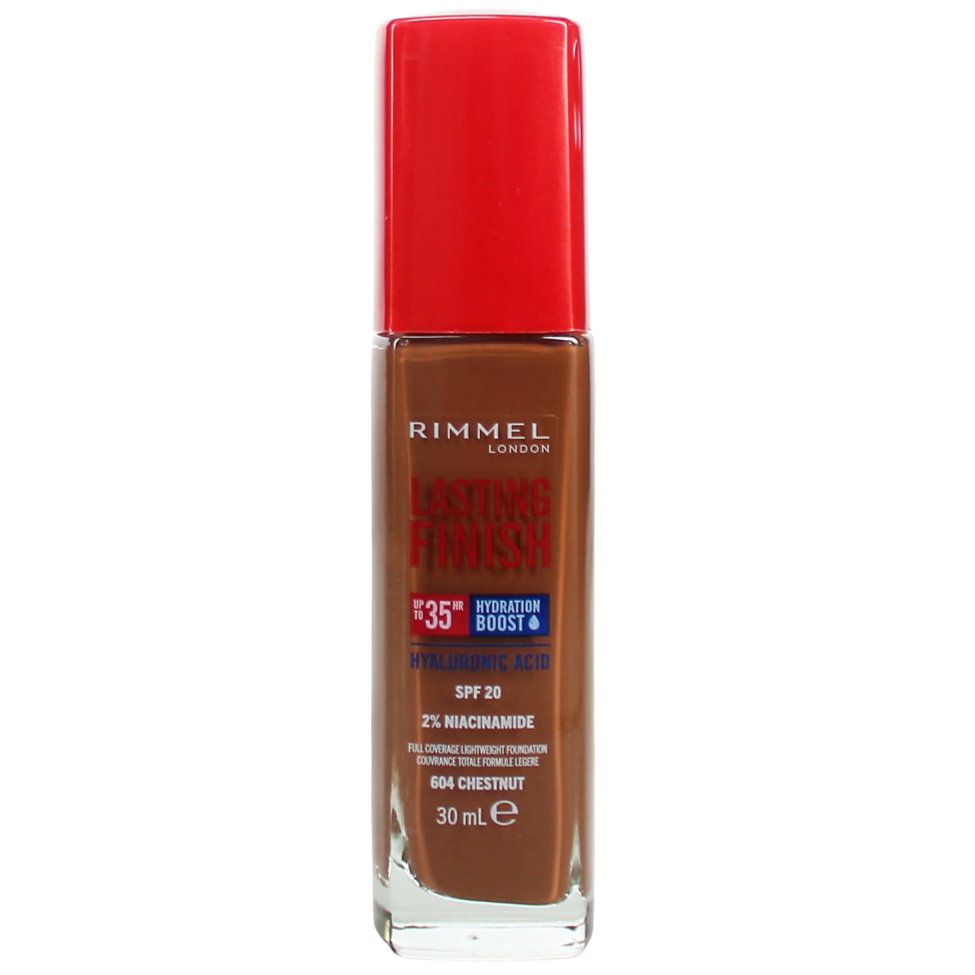 RIMMEL LASTING FINISH FOUNDATION CHESTNUT 30ML