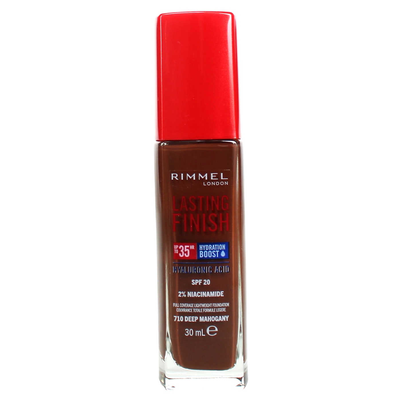 RIMMEL LASTING FINISH FOUNDATION 35HR DEEP MAHOGANY SPF 20 30ML