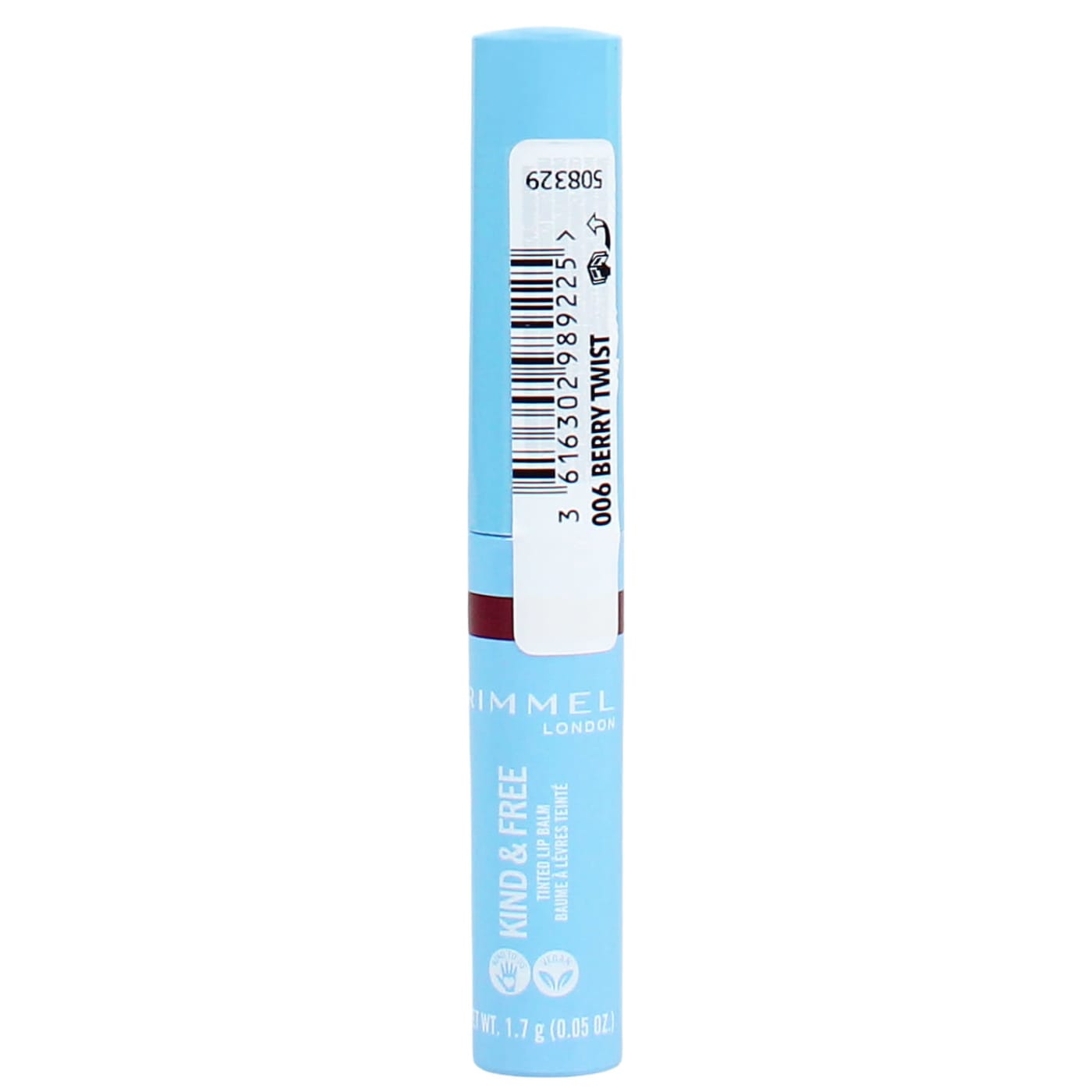 RIMMEL KIND & FREE TINTED LIP BALM BERRY TWIST 006