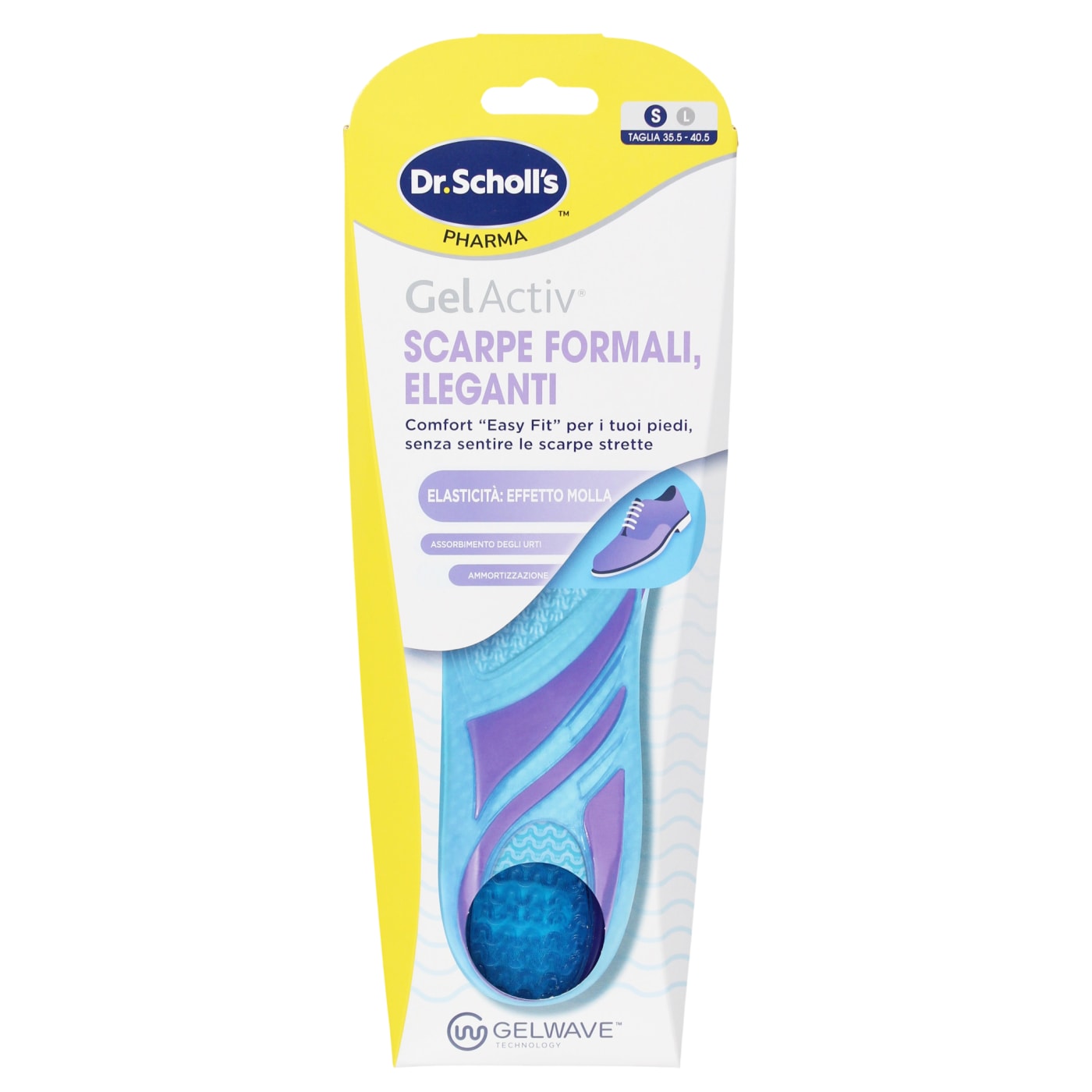SCHOLL GEL ACTIVE INSOLE ELEGANT SMALL