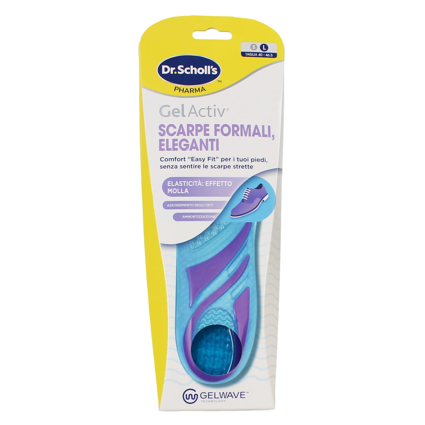SCHOLL GEL ACTIVE ELEGANTINSOLE LARGE