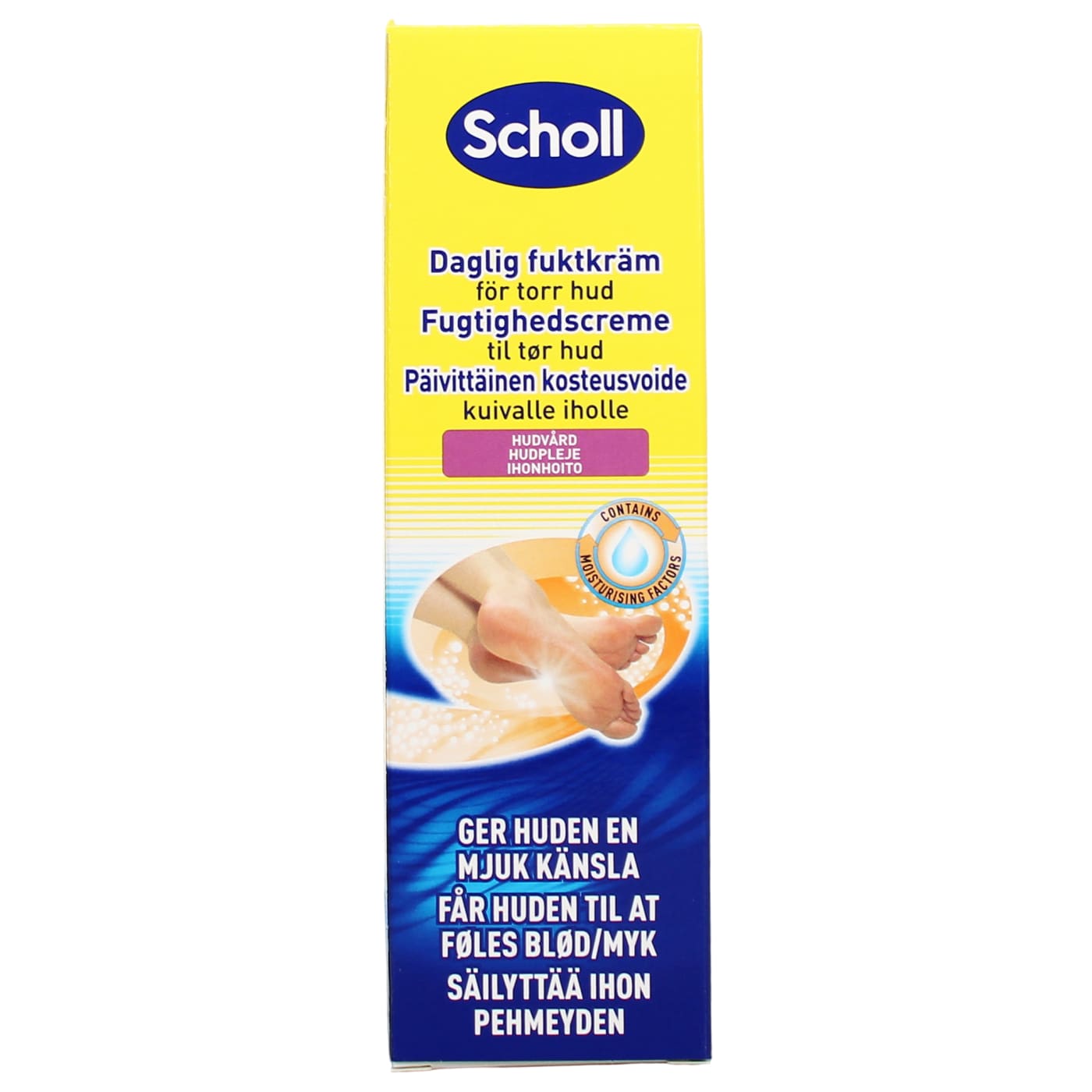 SCHOLL DAILY MOISTURE CREAM DRY SKIN 75ML