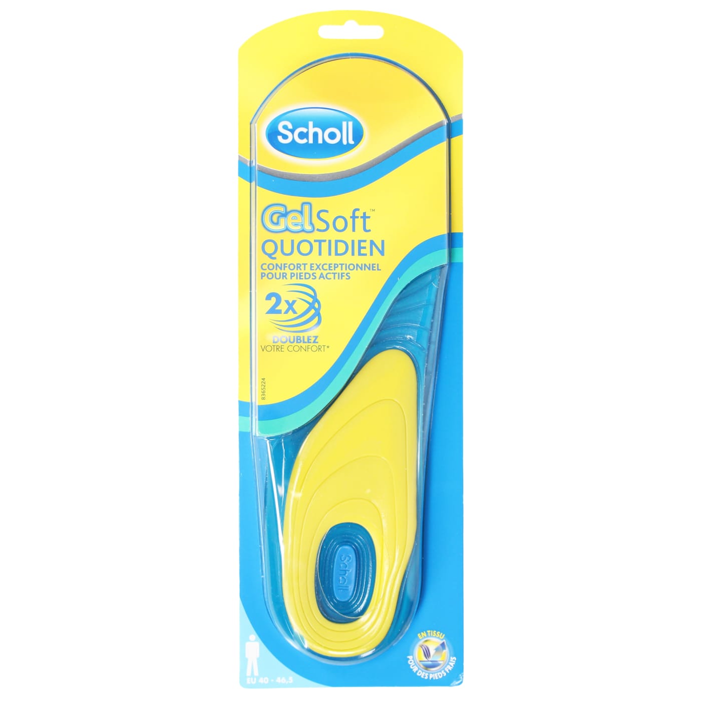 SCHOLL GEL SOFT INSOLES MEN