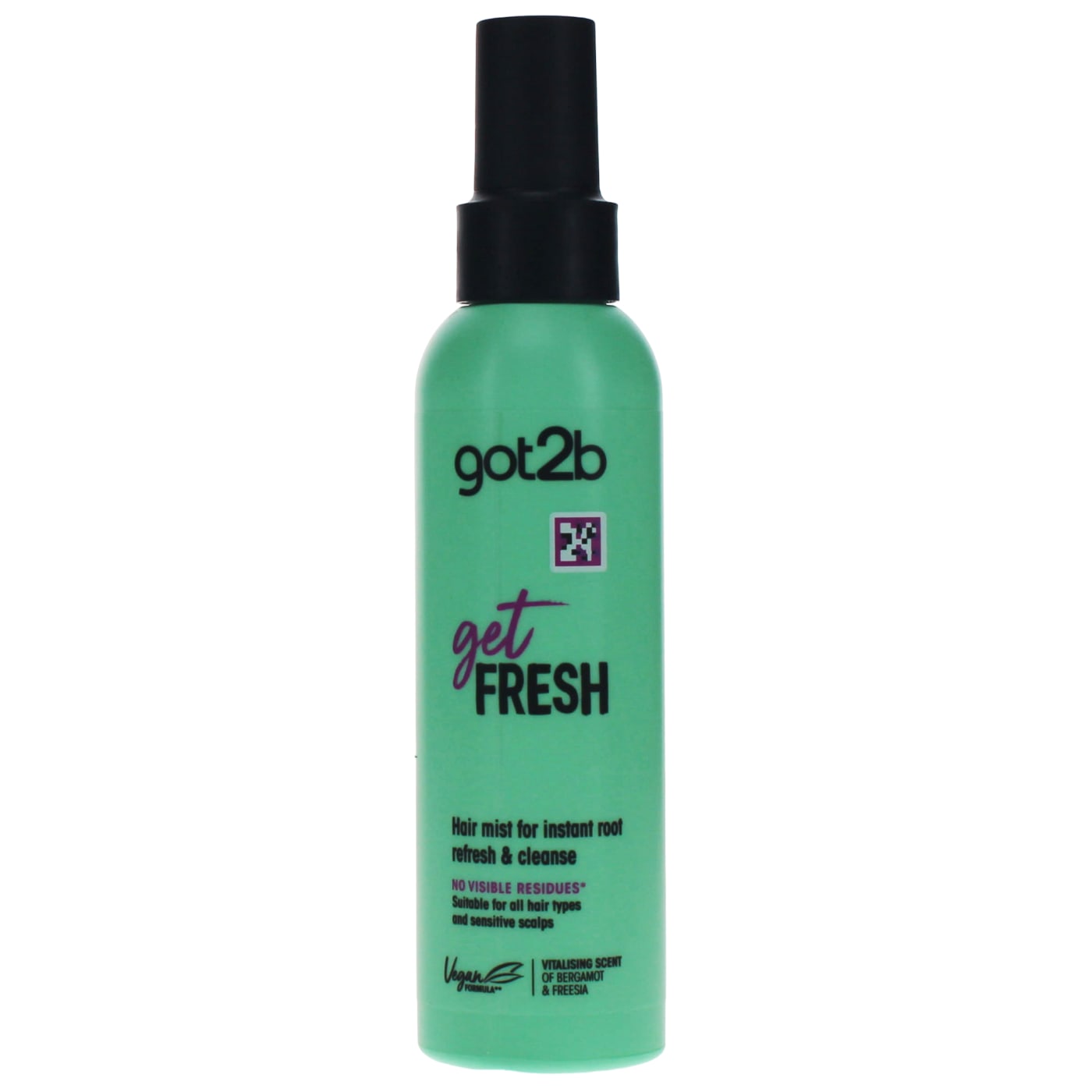 SCHWARZKOPF GOT2B DRY SHAMPOO MIST FRESH MIST BERGAMOT & FREESIA 150ML