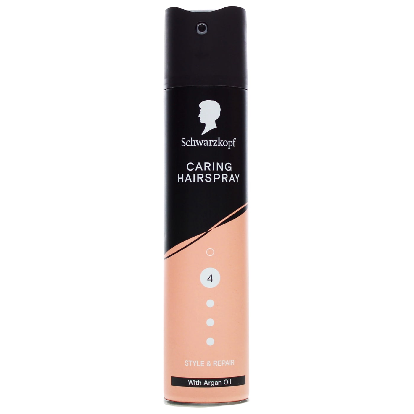 SCHWARZKOPF CARING HAIRSPRAY WITH ARGAN OIL 250ML
