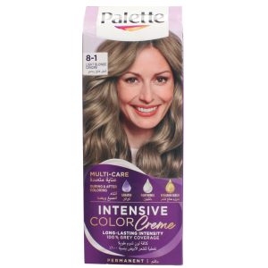 SCHWARZKOPF PALETTE INTENSIVE COLOUR CREAM HAIR DYE LIGHT BLONDE 8-1