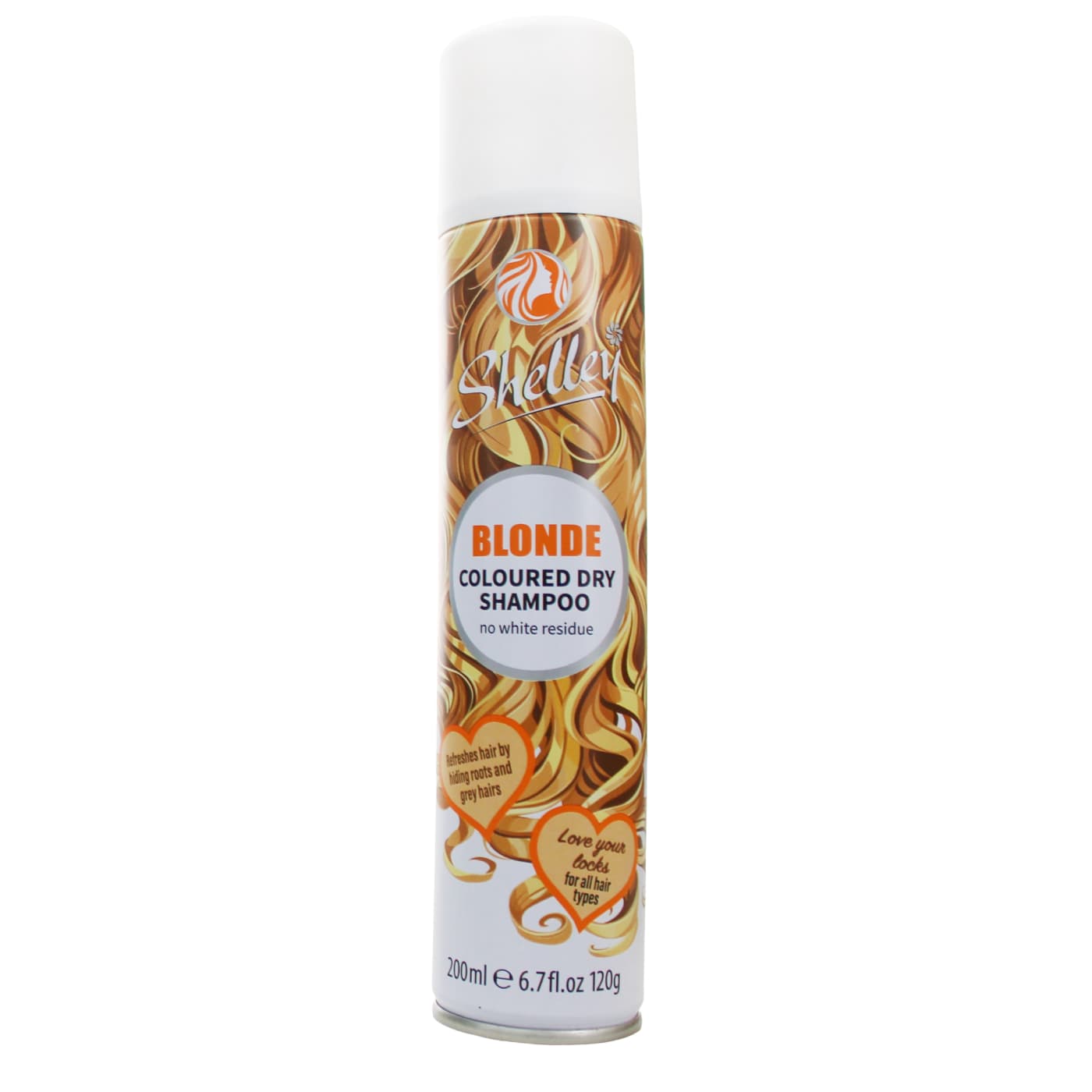 SHELLEY COLOURED DRY SHAMPOO BLONDE 200ML