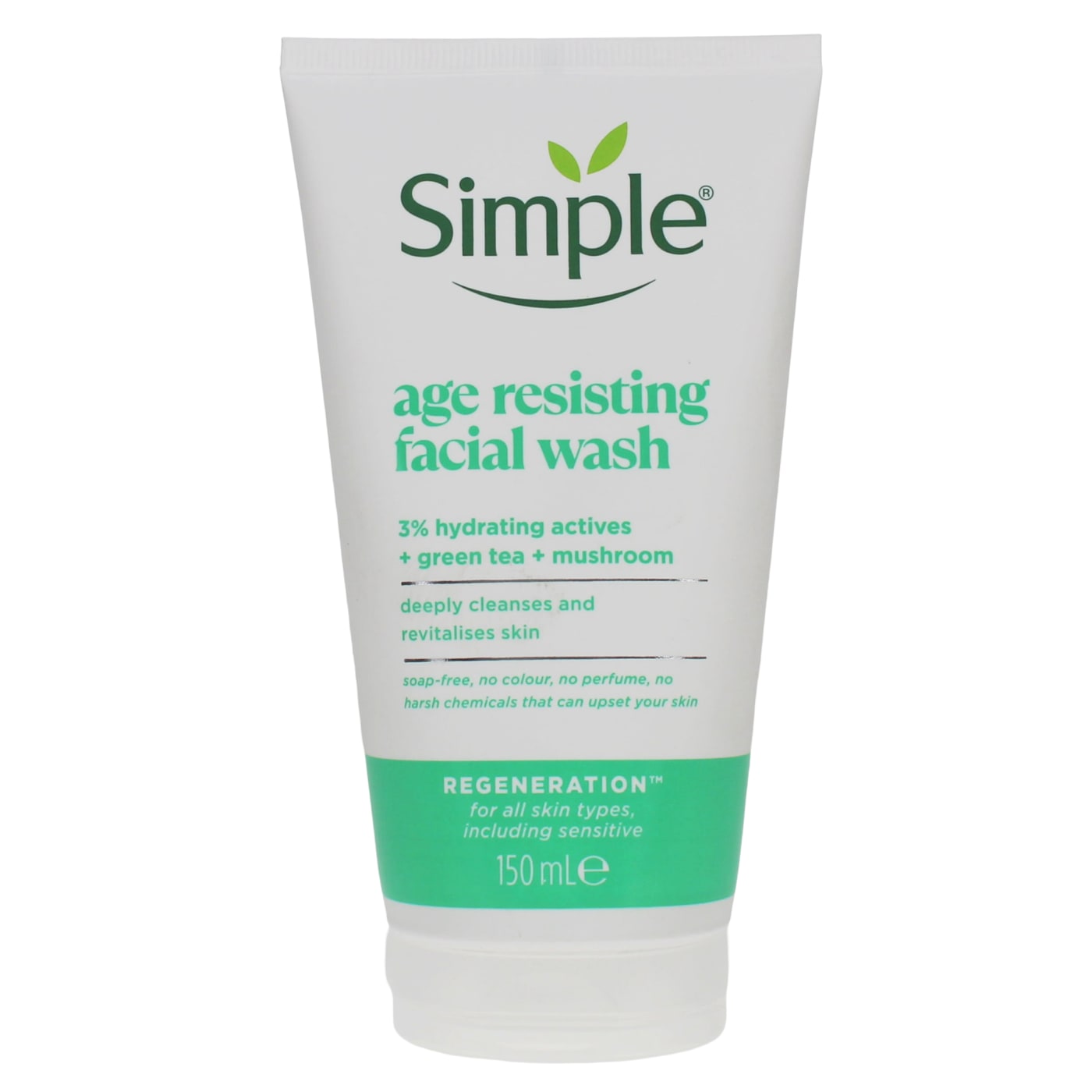 SIMPLE FACIAL WASH AGE RESISTING 150ML