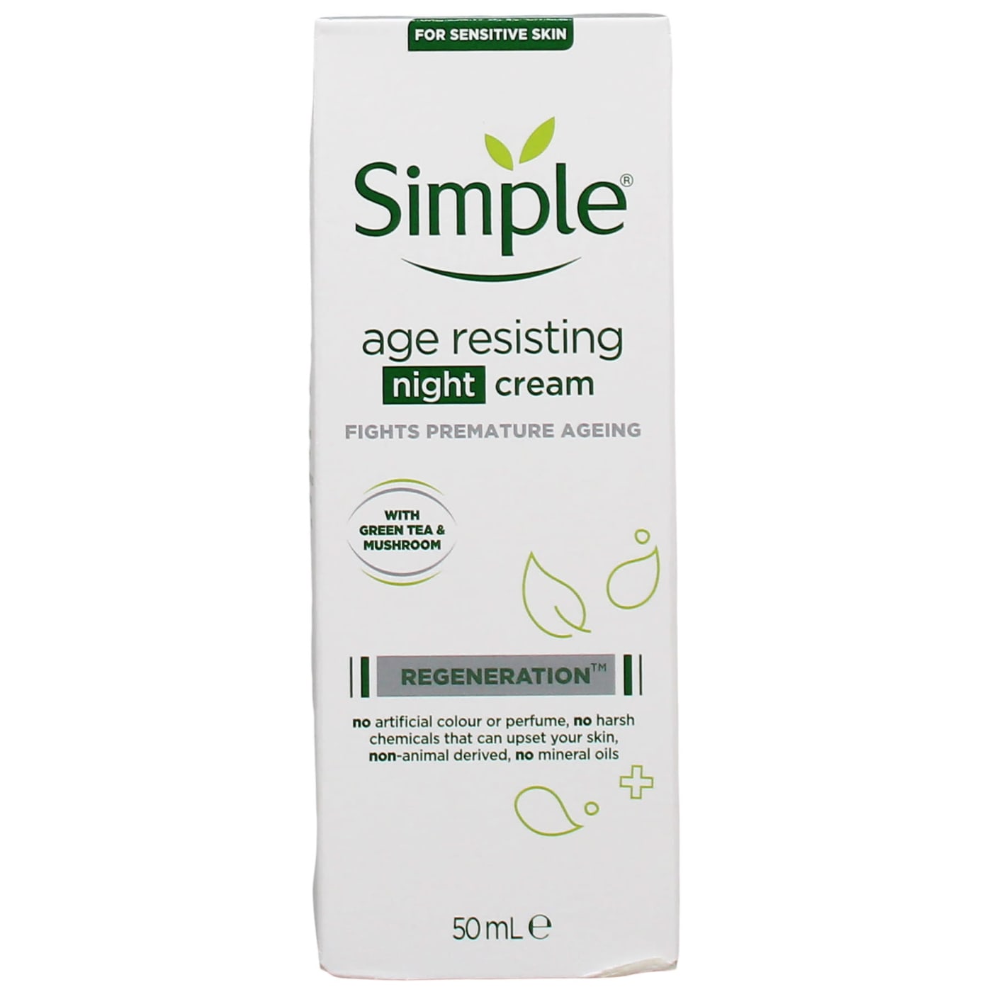 SIMPLE AGE RESIST NIGHT CREAM 50ML
