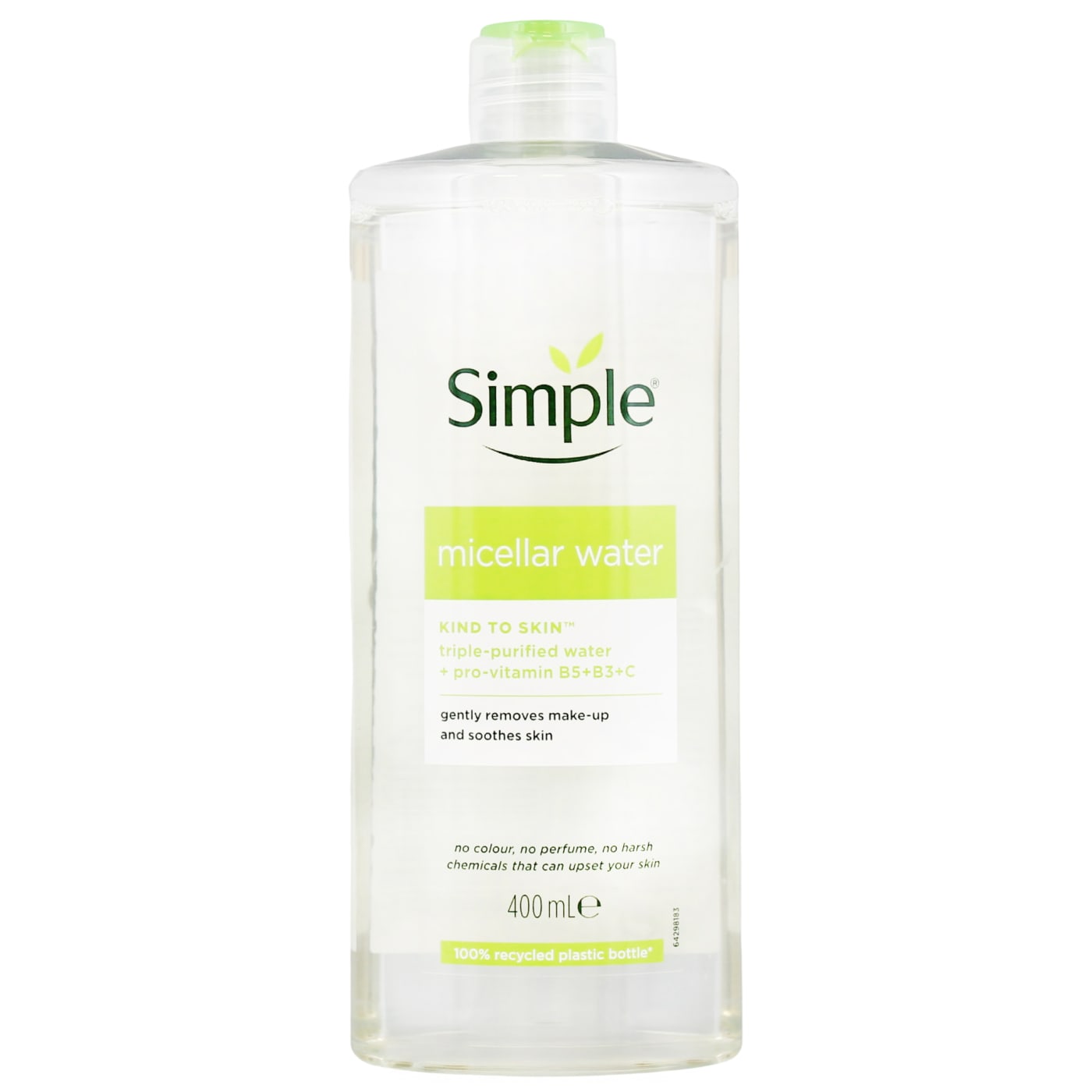SIMPLE KIND TO SKIN MICELLAR CLEANSING WATER 400ML