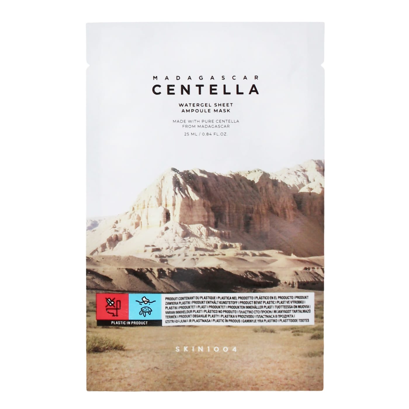 SKIN 1004 MADAGASCAR CENTELLA SHEET MASK WATERGEL AMPOULE 25ML
