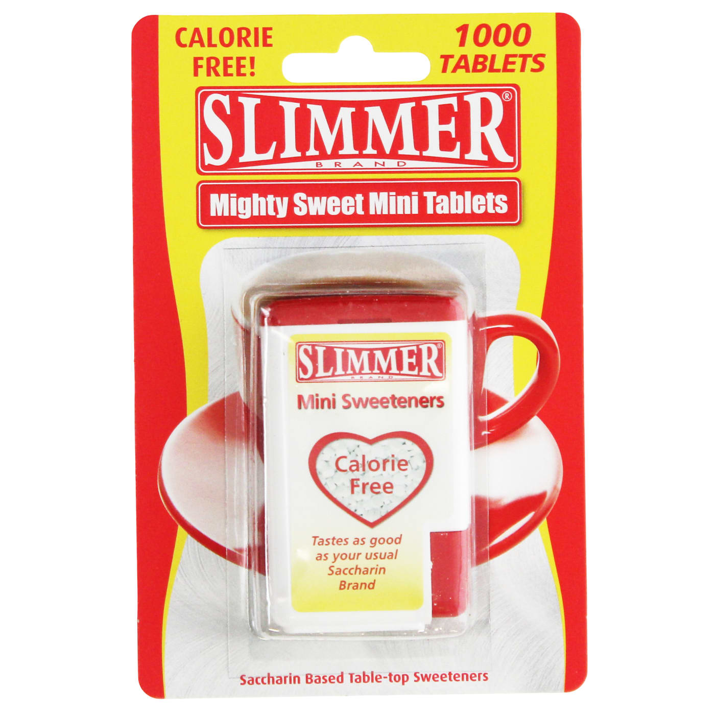 SLIMMER CALORIE FREE SWEETENERS 1000'S