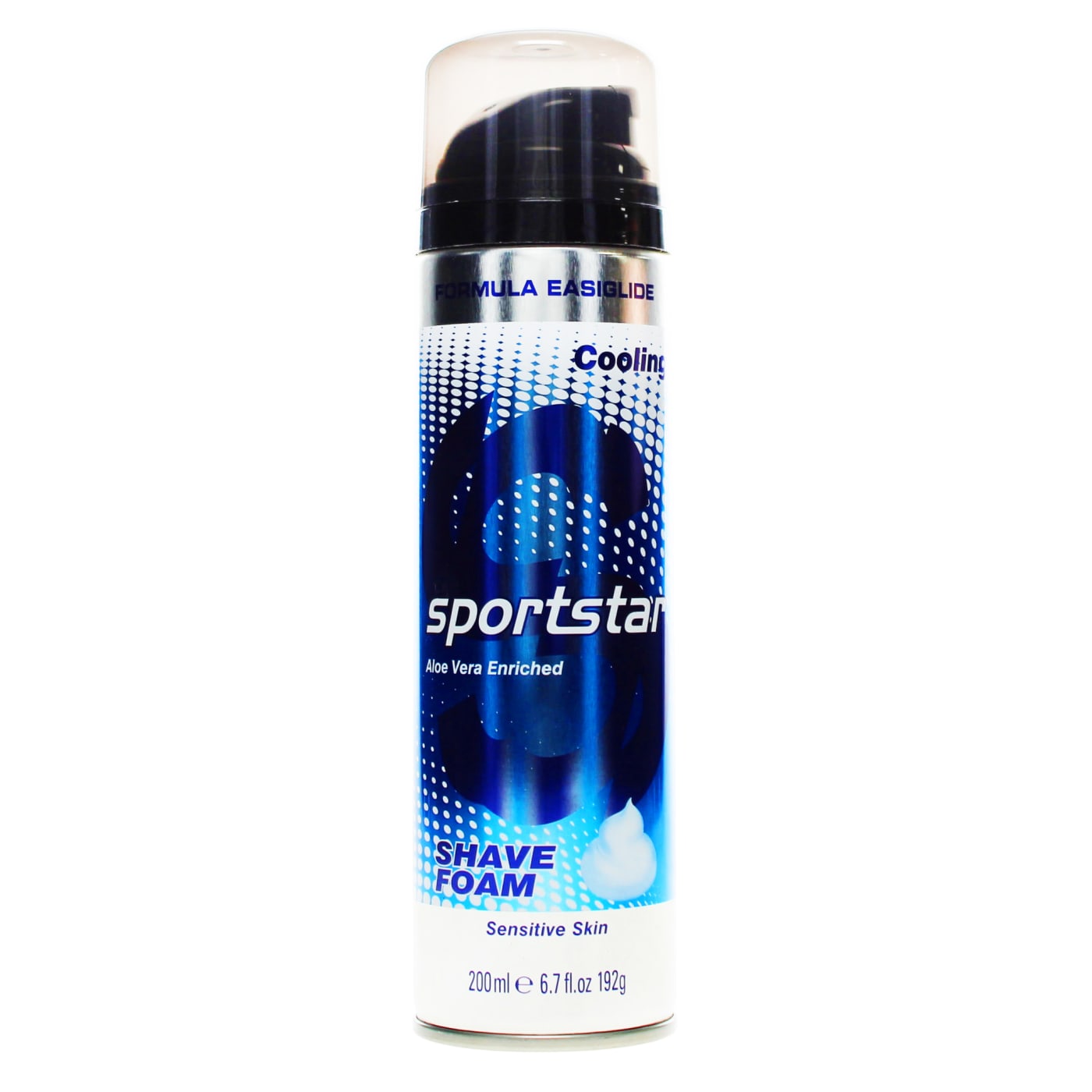 SPORTSTAR SHAVING FOAM SENSITIVE 200ML