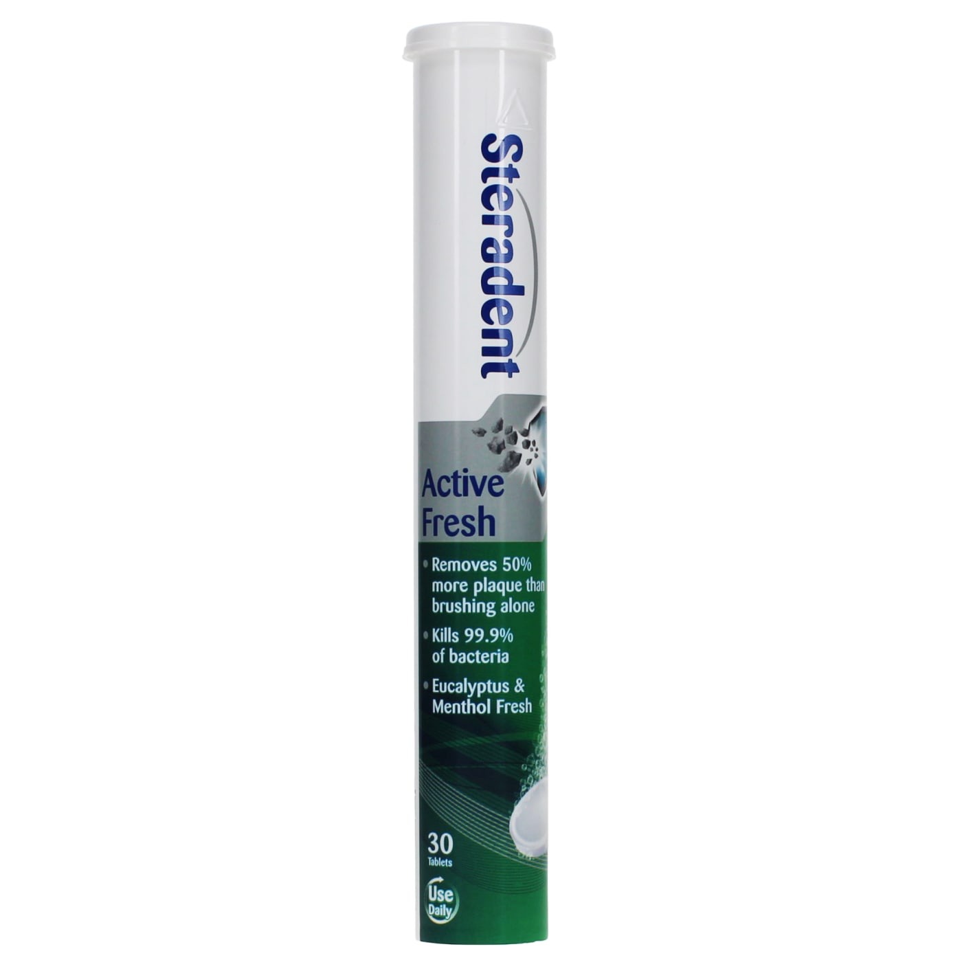 STERADENT ACTIVE FRESH DENTURE DAILY CLEANER TABLETS 30'S