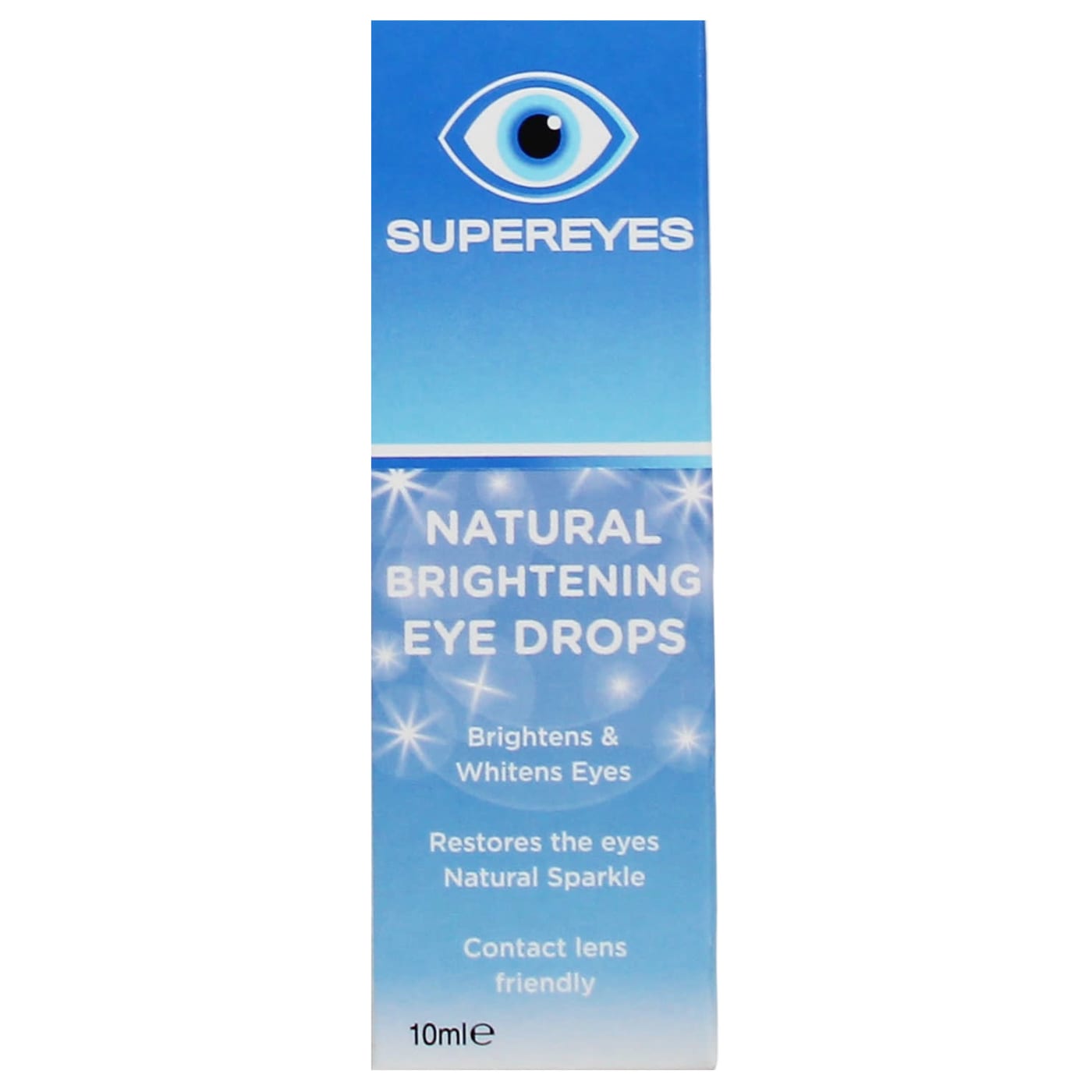 SUPEREYES BRIGHTENING EYE DROPS BRIGHTENS & WHITENS 10ML