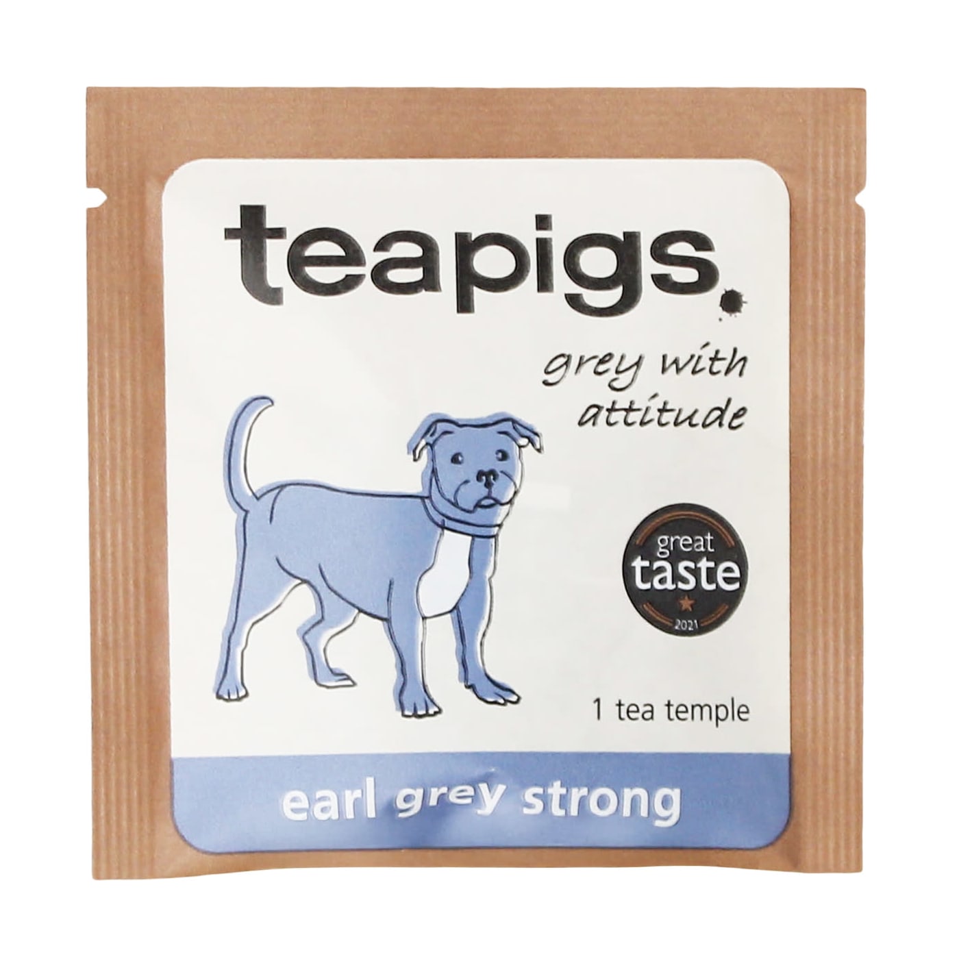 TEAPIGS TEA BAGS EARL GREY EXTRA STRONG ENVELOPE 50'S