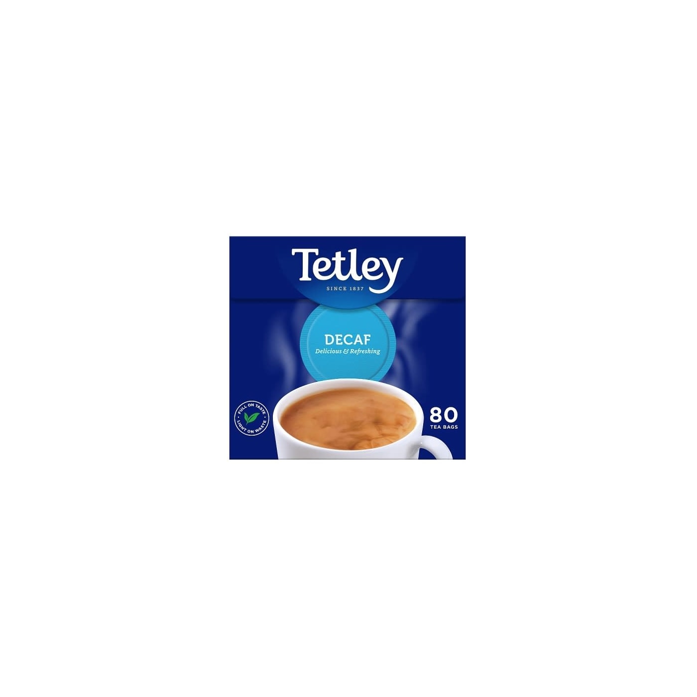 TETLEY TEA BAGS DECAF 80'S