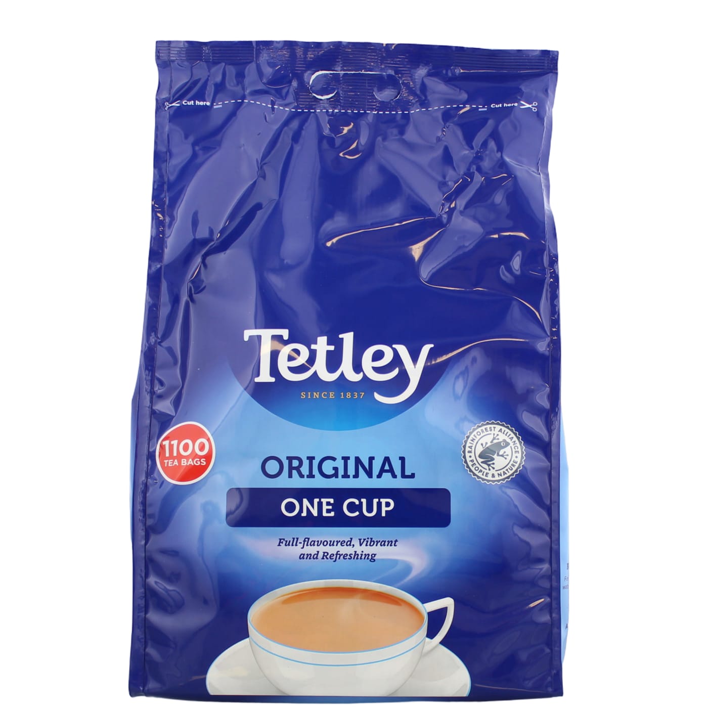 TETLEY ONE CUP TEA BAGS 1100'S (0% VAT)