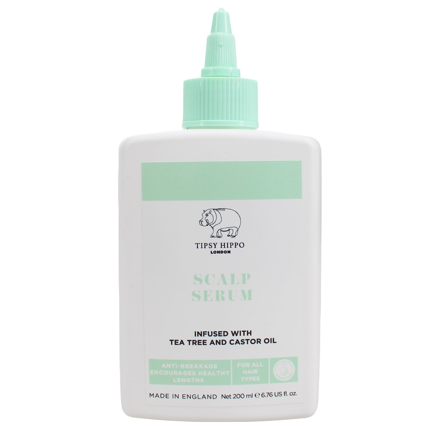 TIPSY HIPPO SCALP SERUM TEA TREE & CASTOR OIL 200ML