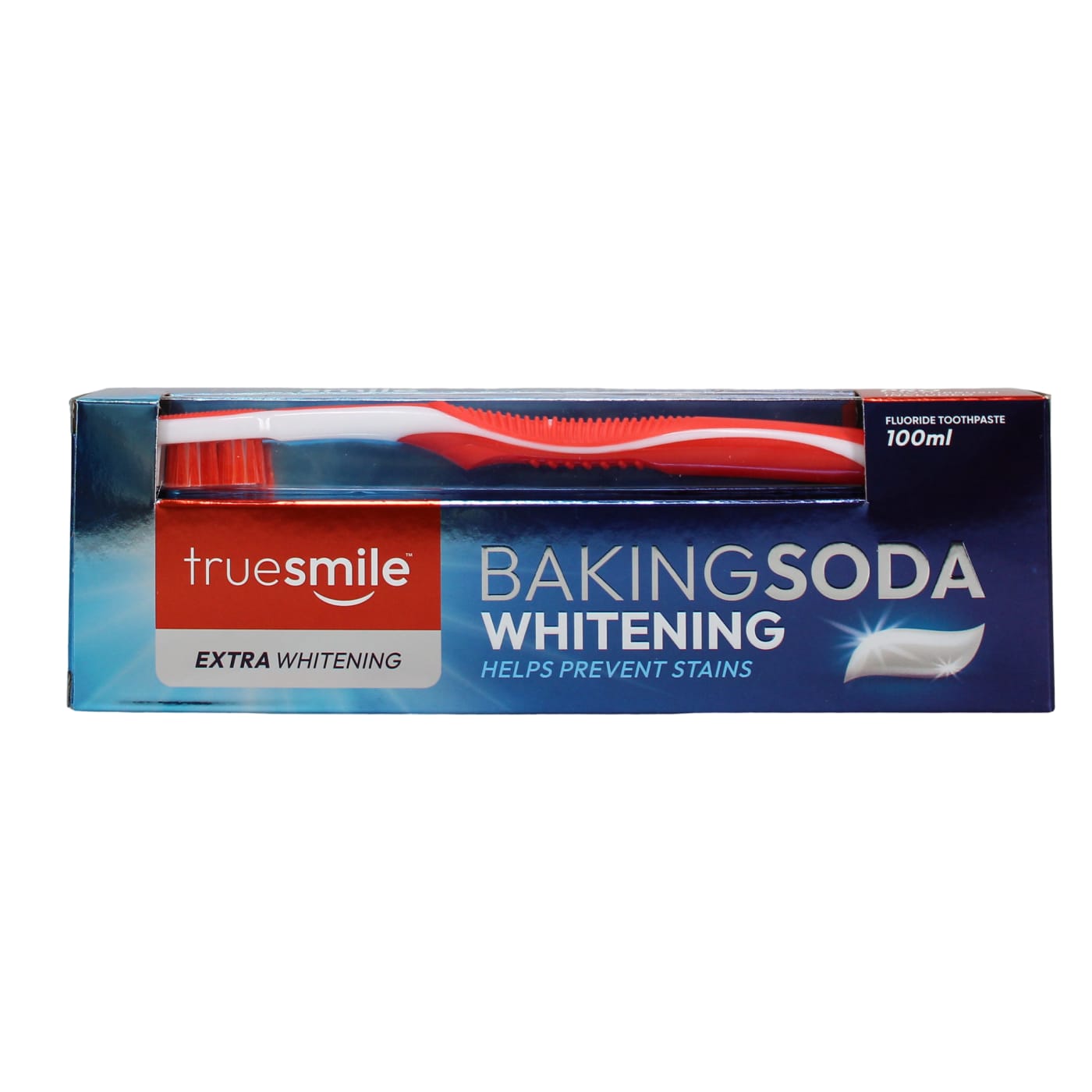 TRUESMILE TOOTHPASTE & TOOTHBRUSH BAKING SODA 100ML