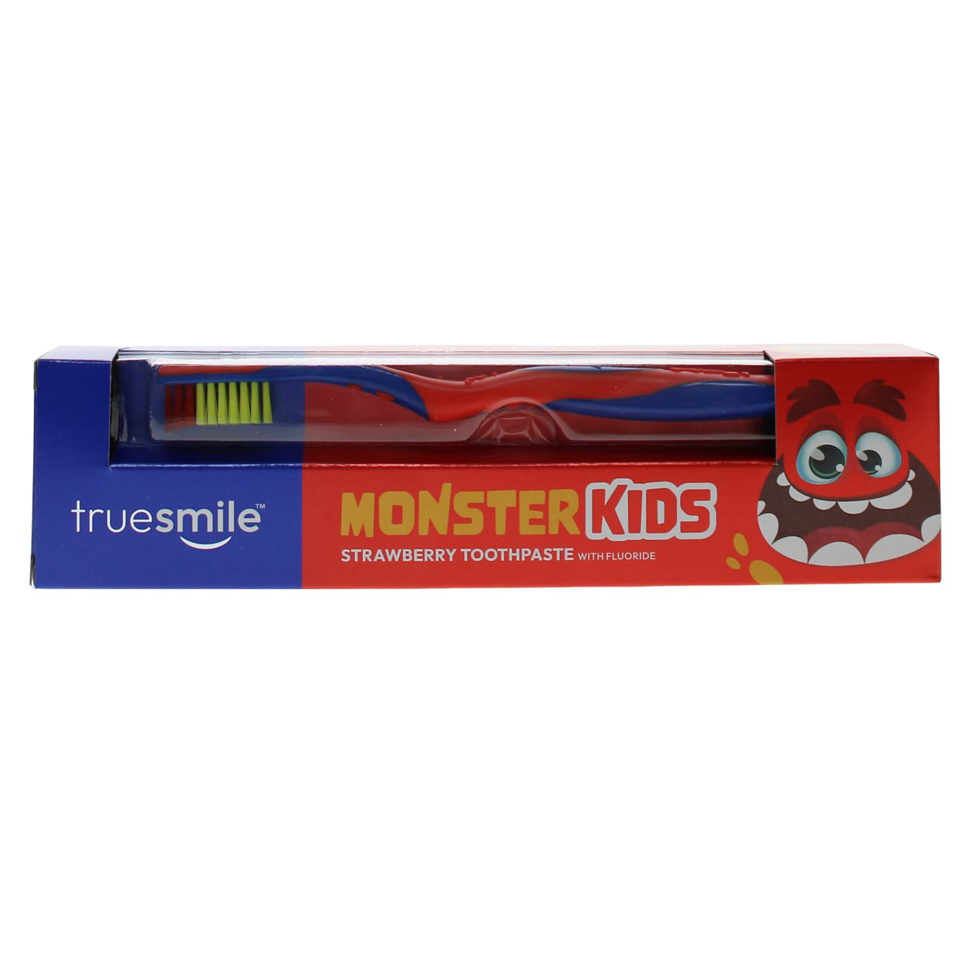 TRUESMILE KIDS TOOTHPASTE & TOOTHBRUSH STRAWBERRY 75ML