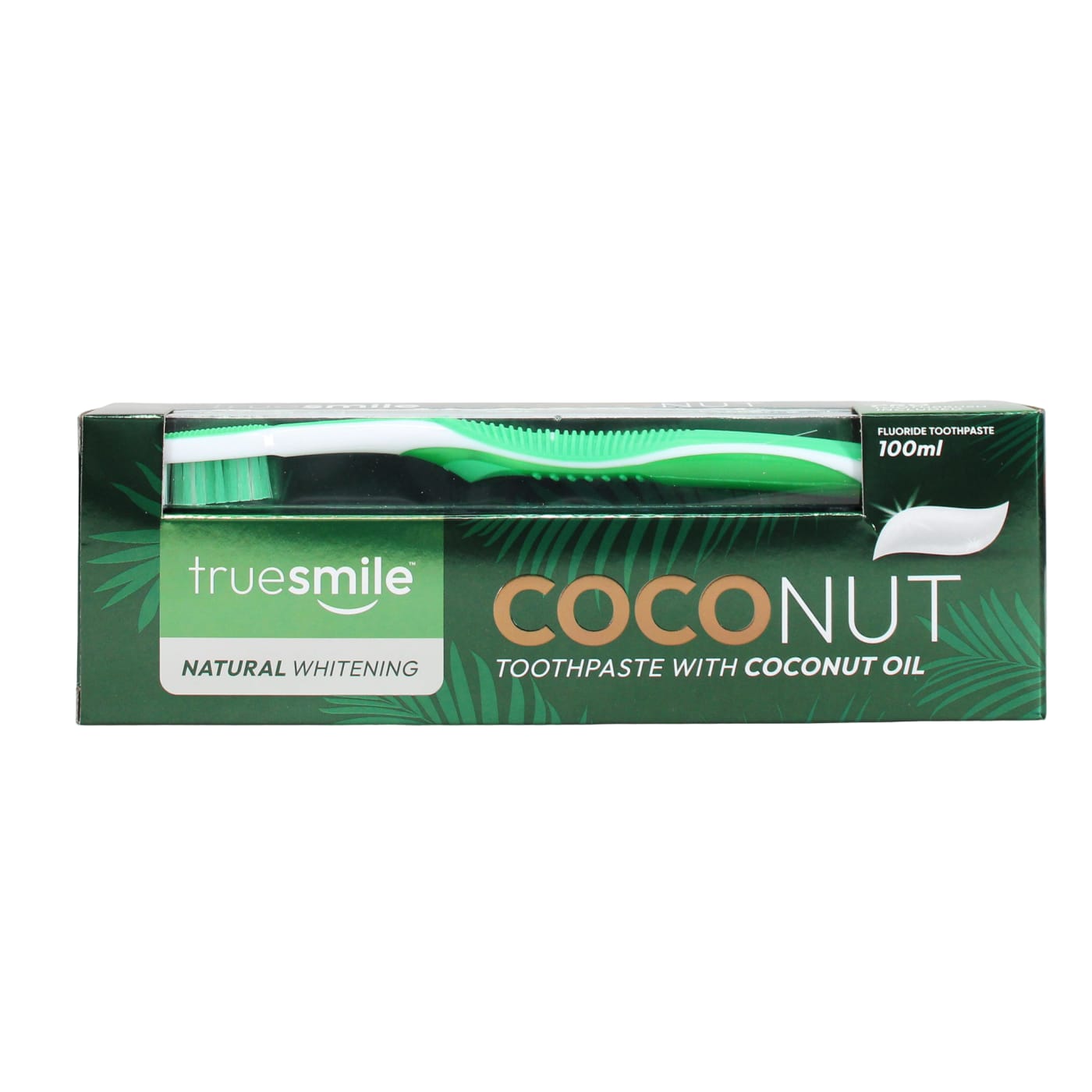 TRUESMILE TOOTHPASTE & TOOTHBRUSH COCONUT 100ML