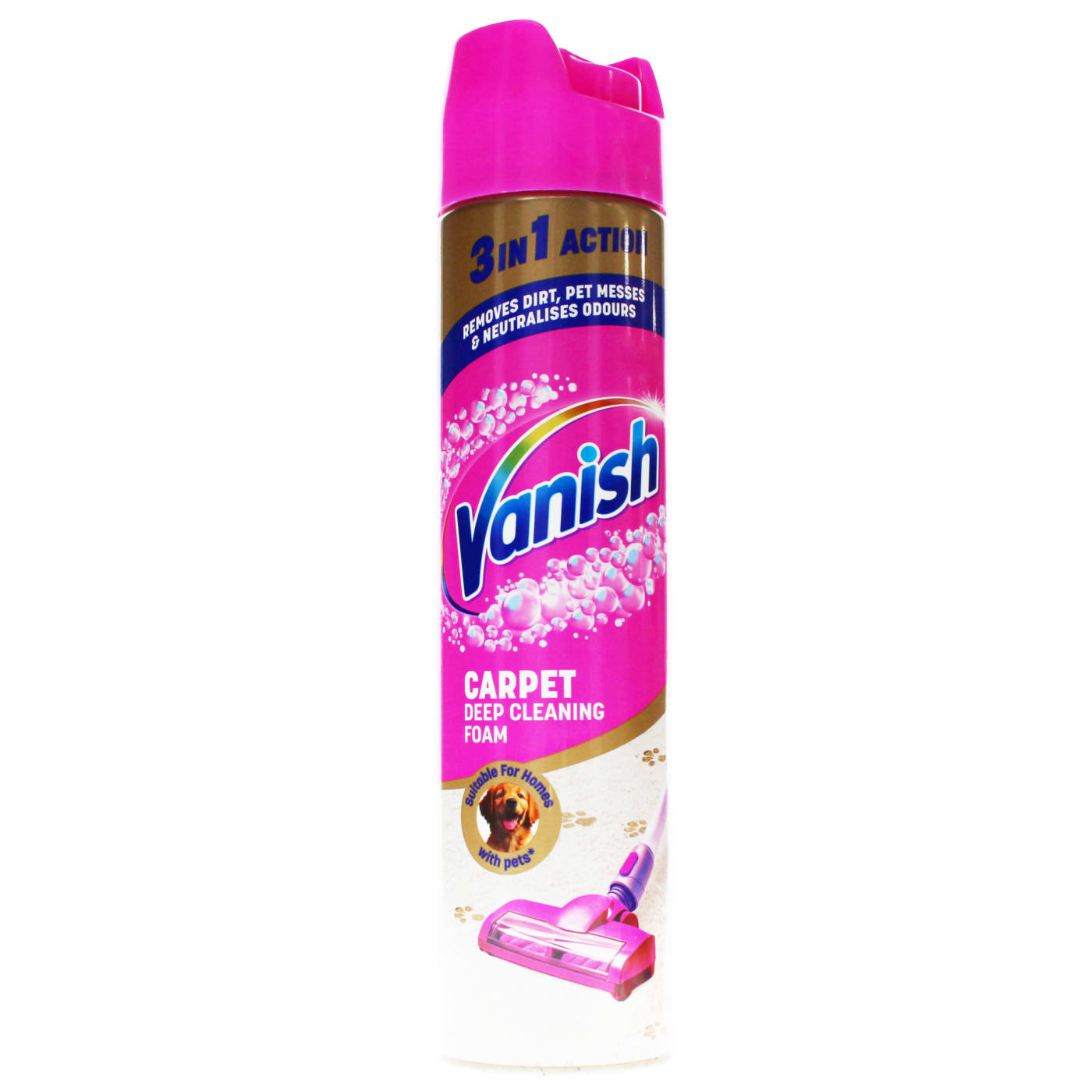VANISH GOLD CARPET CARE POWER FOAM 600ML