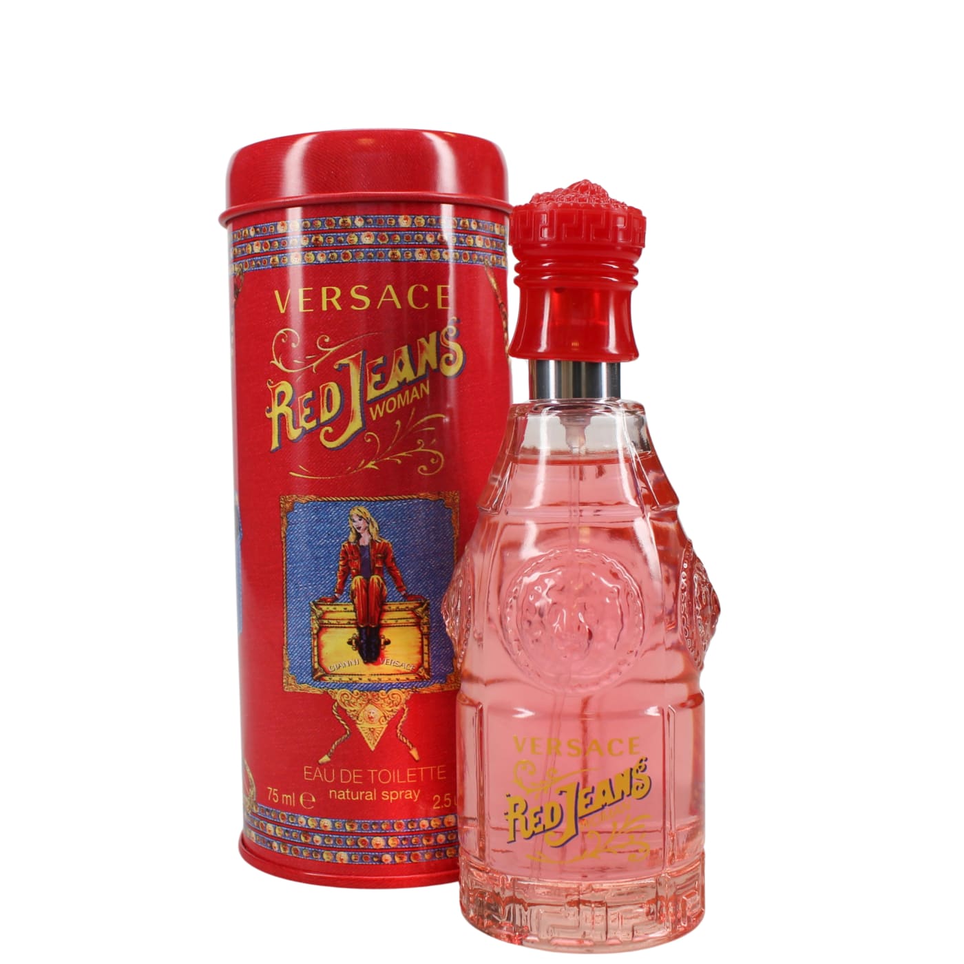 VERSACE RED JEANS EDT SPRAY 75ML