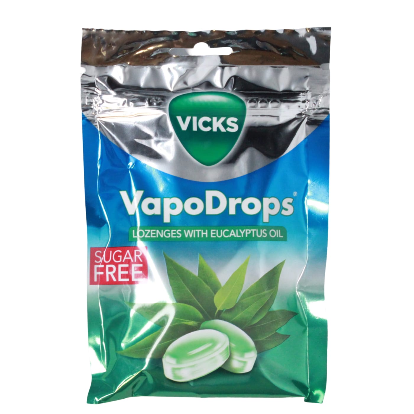 VICKS VAPODROPS 72G EUCALYPTUS SUGARFREE