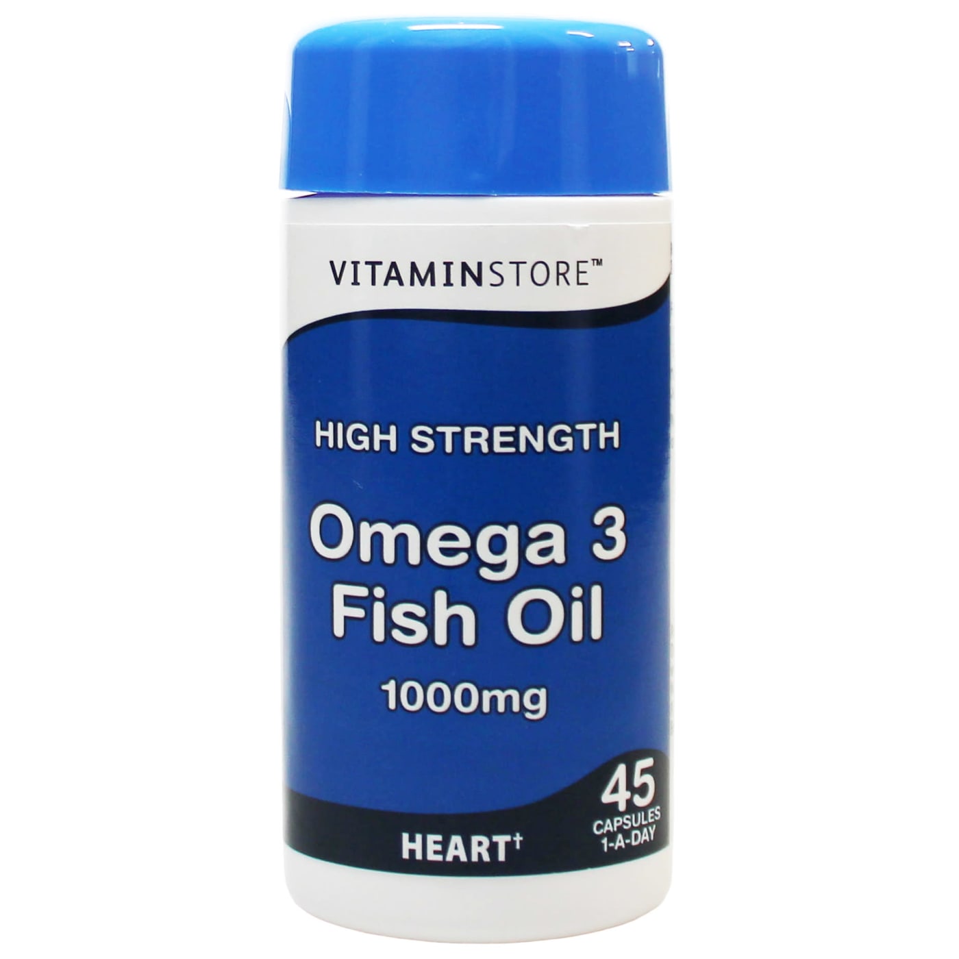 VITAMIN STORE HIGH STRENGTH OMEGA 3 1000MG CAPSULES 45'S
