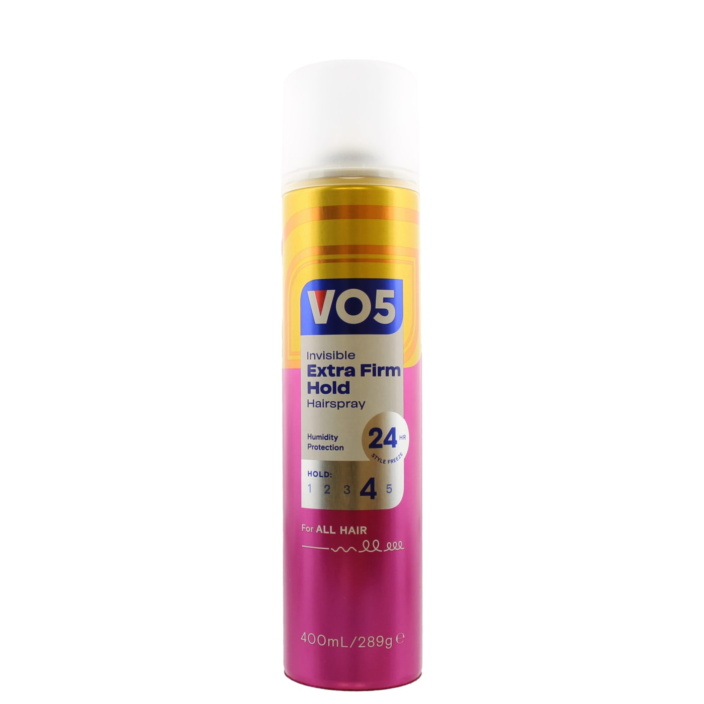 VO5 HAIRSPRAY EXTRA FIRM HOLD (NEW PACK) 400ML