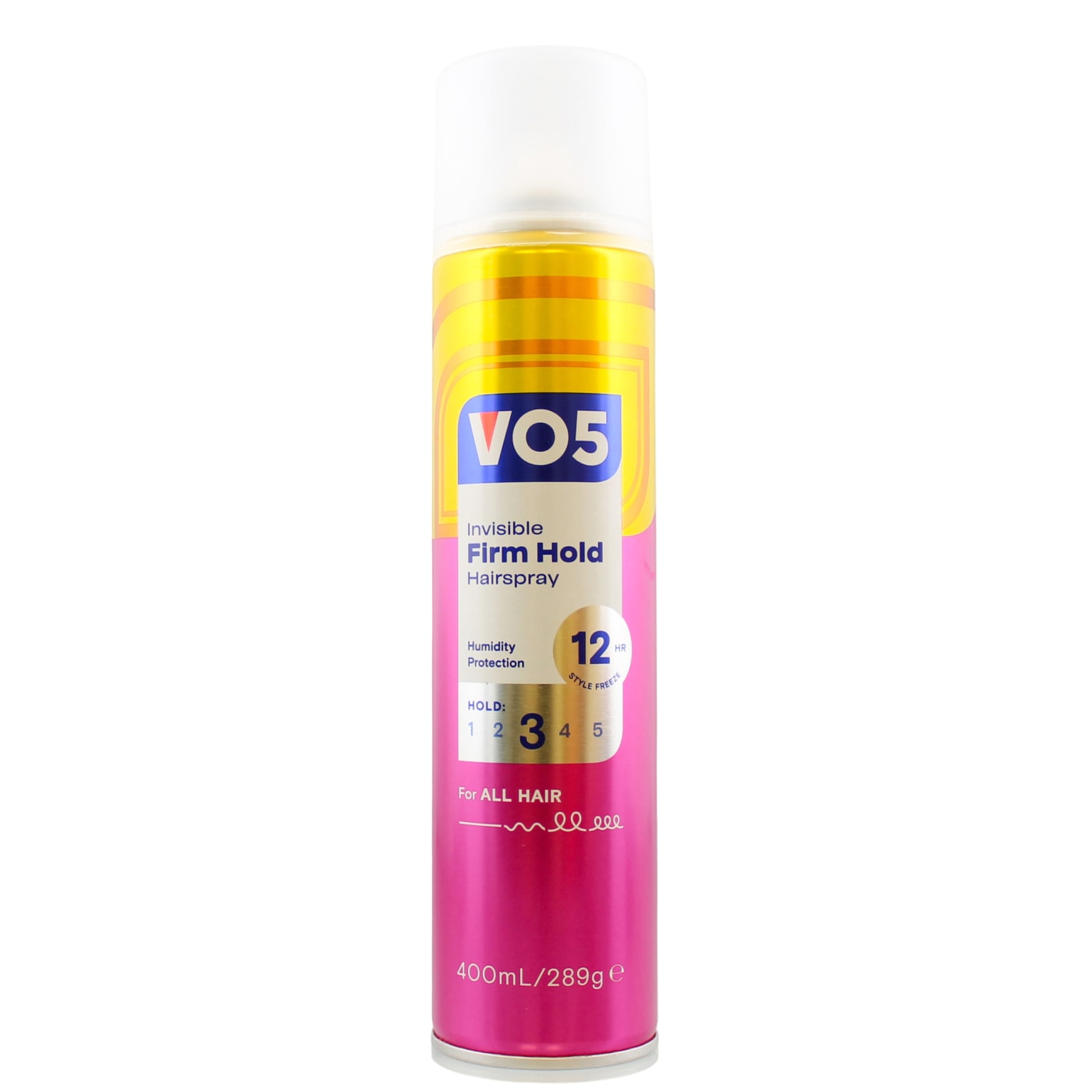 VO5 HAIRSPRAY FIRM HOLD (NEW PACK) 400ML