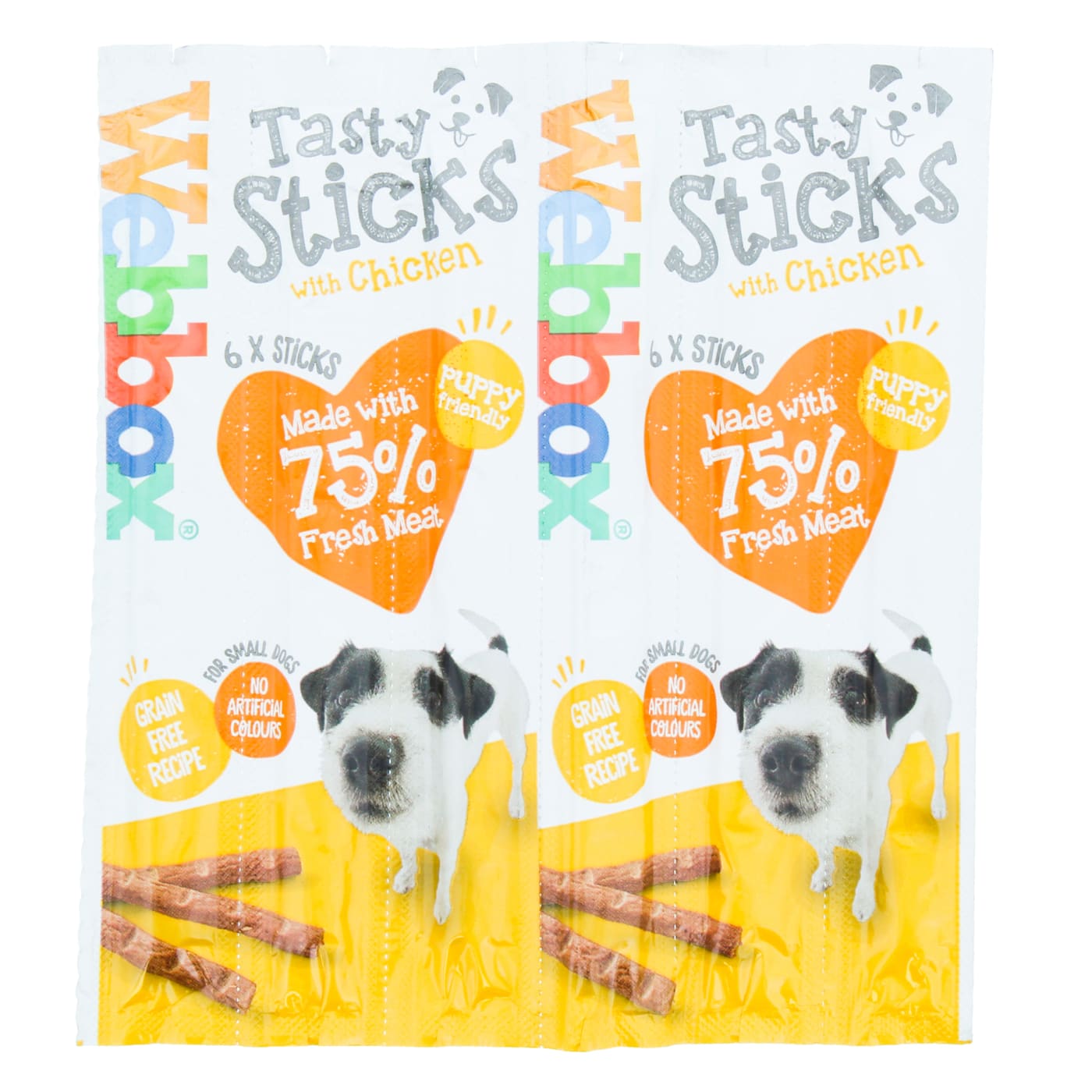 WEBBOX 30G DOG STICKS CHICKEN 6'S