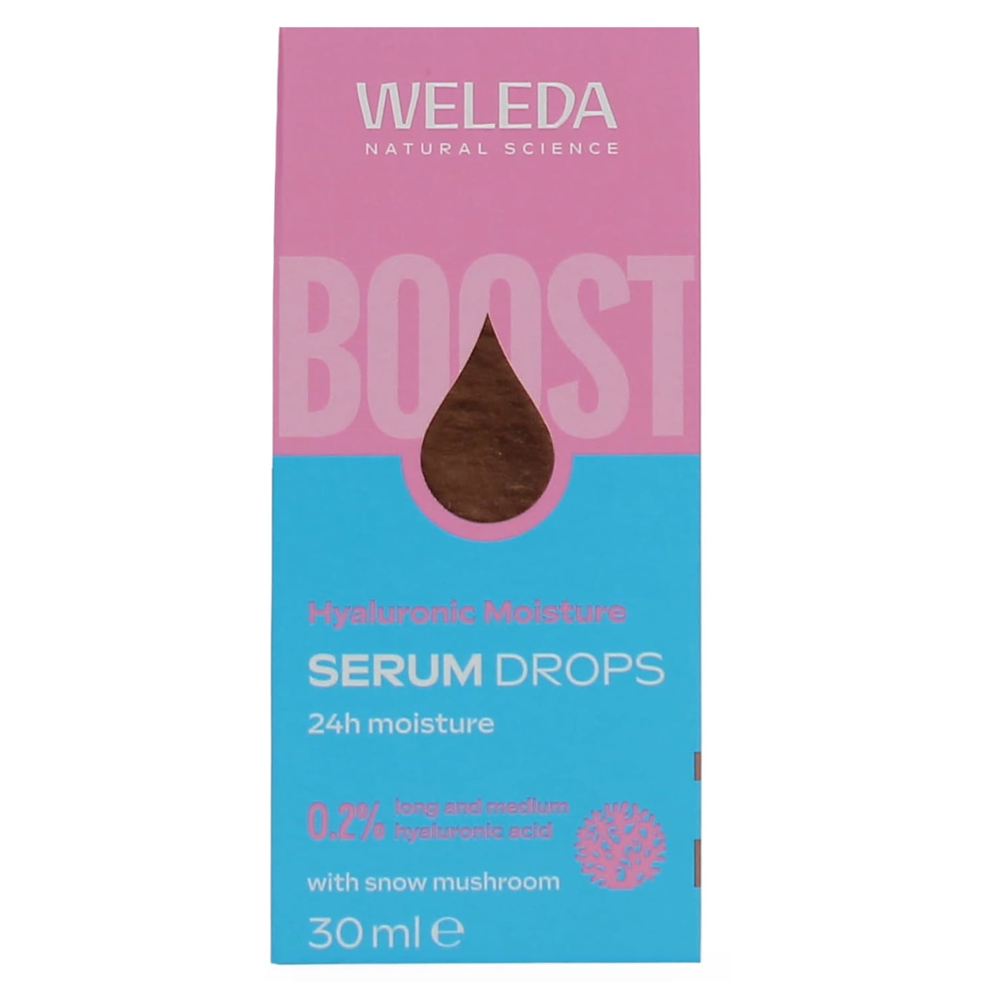 WELEDA SERUM BOOSTER DROPS HYALURONIC MOISTURE 30ML