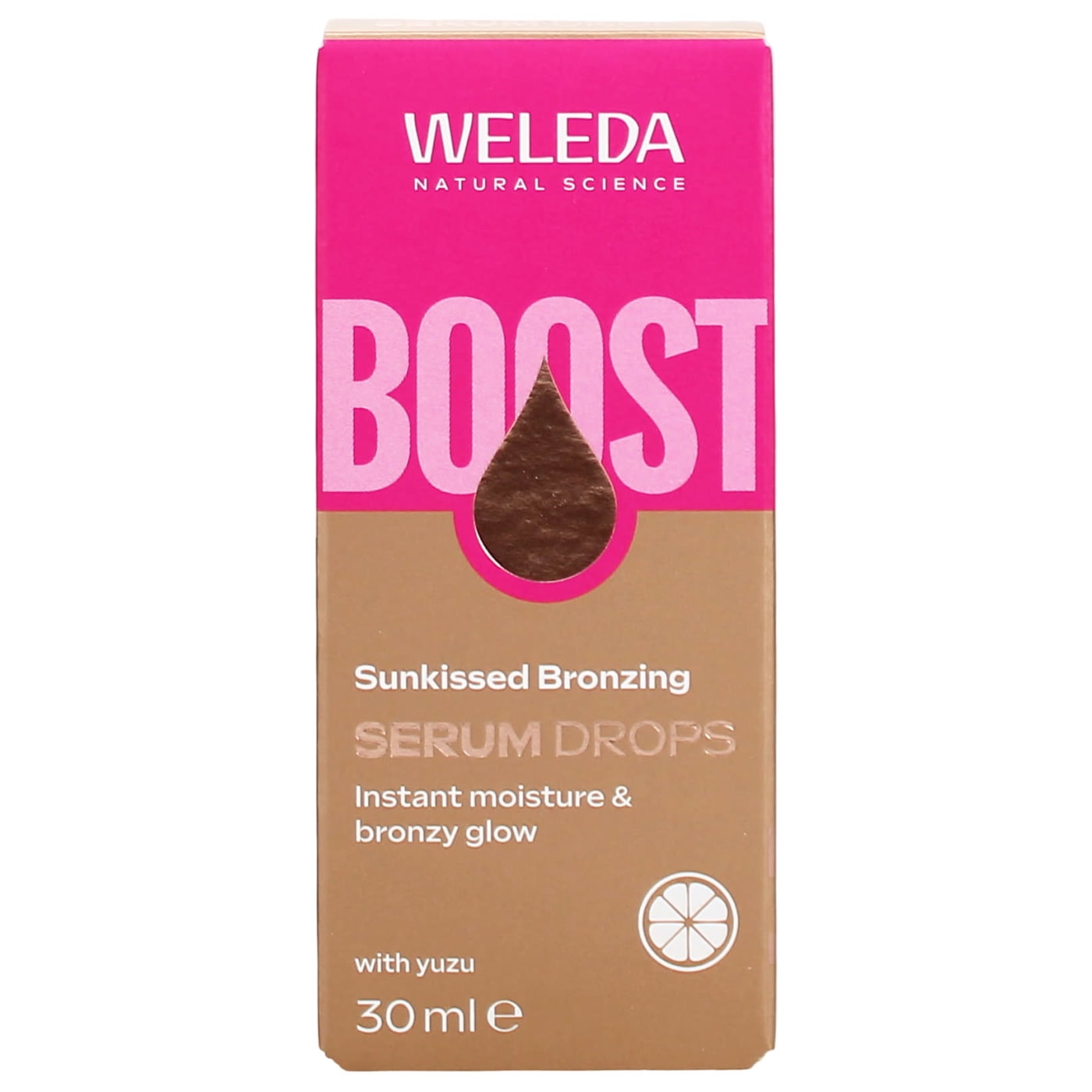 WELEDA SERUM BOOSTER DROPS SUNKISSED BRONZING 30ML