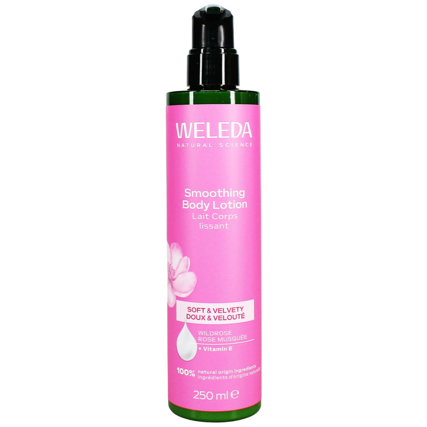 WELEDA SMOOTHING BODY LOTION WILD ROSE 250ML